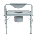 Drive Medical Commodes Drive Medical Bariatric Drop Arm Bedside Commode Chair