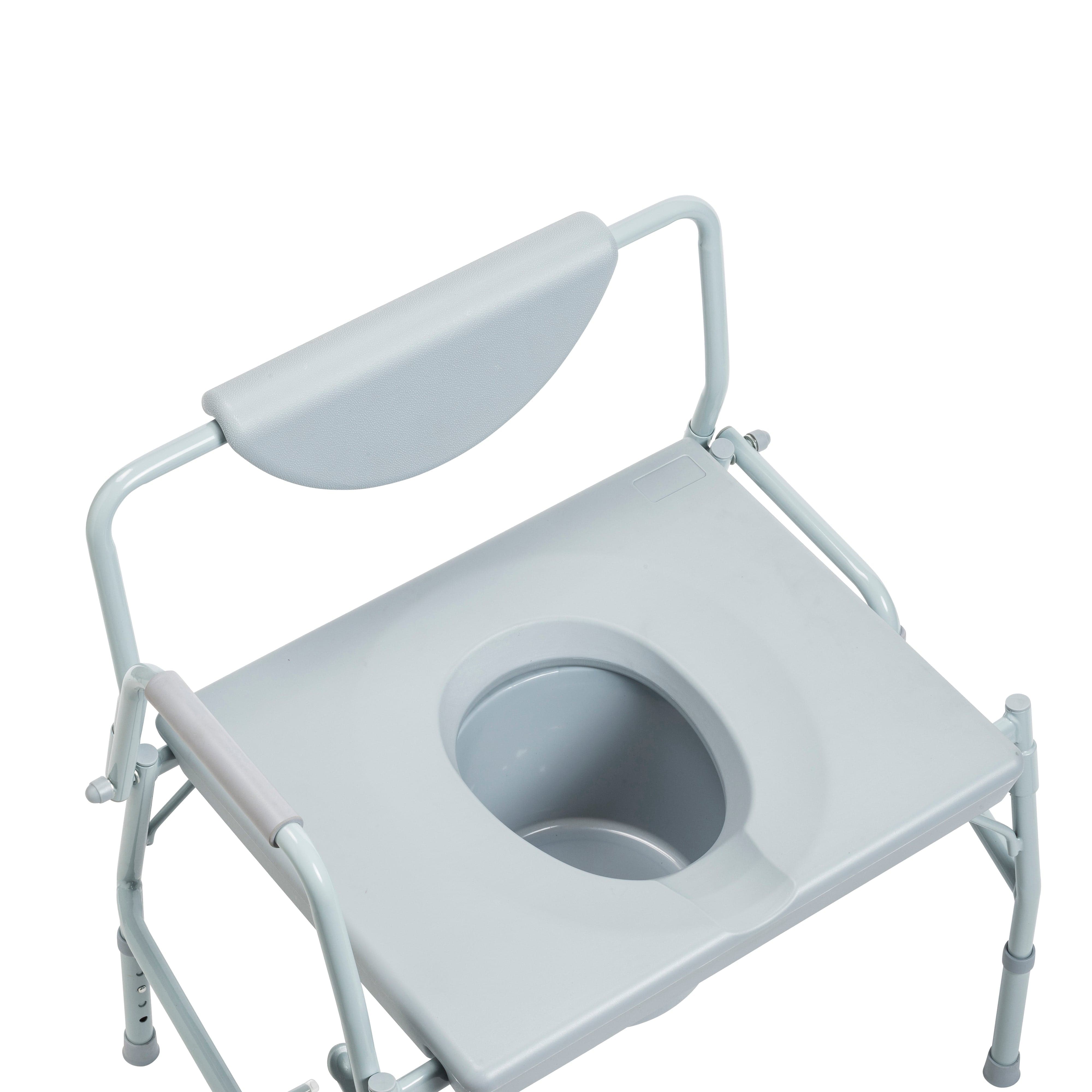 Drive Medical Commodes Drive Medical Bariatric Drop Arm Bedside Commode Chair