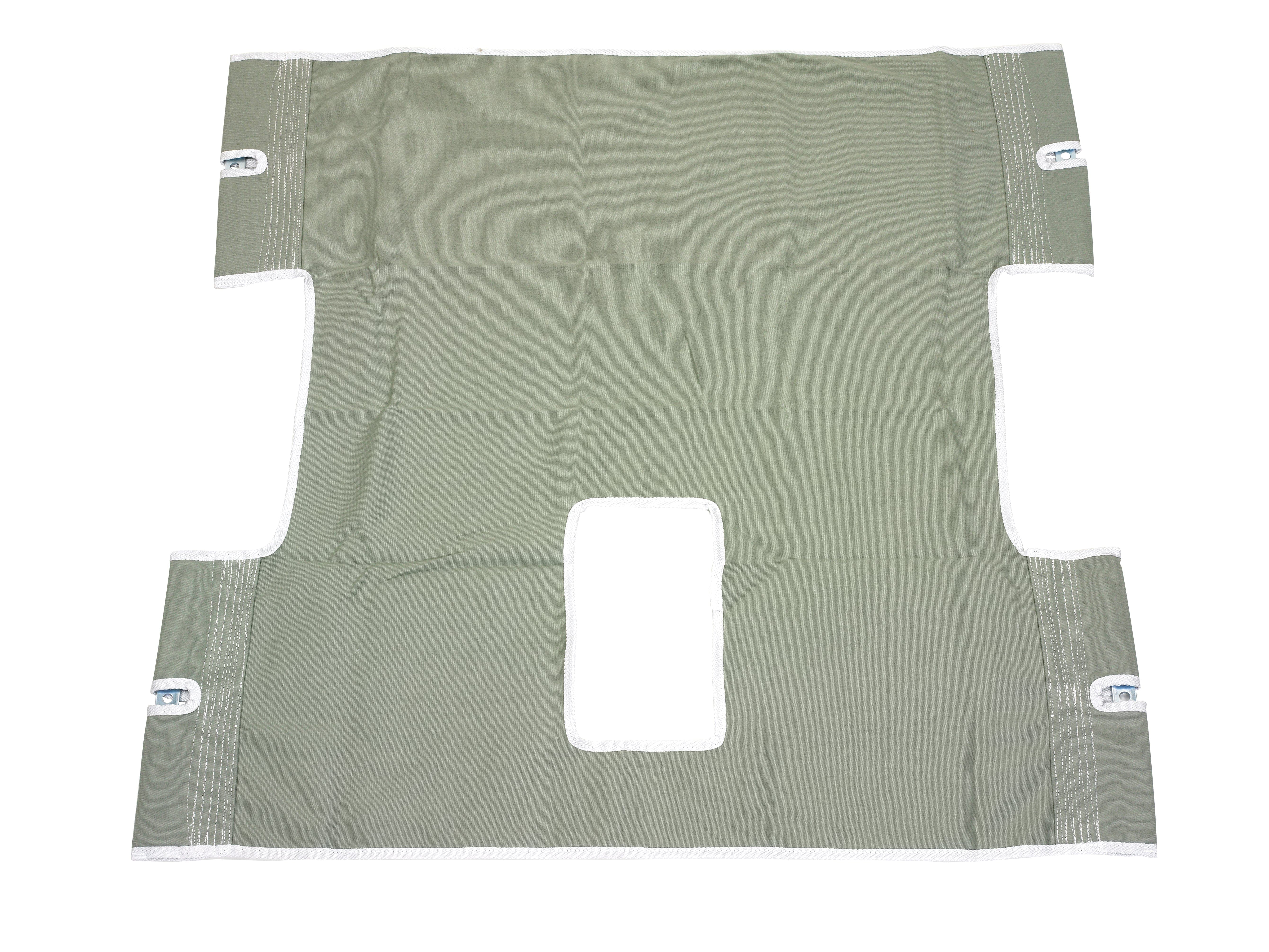 Drive Medical Patient Room/Patient Lift Slings and Accessories/Heavy Duty Slings With Commode Cutout Drive Medical Bariatric Heavy Duty Canvas Sling