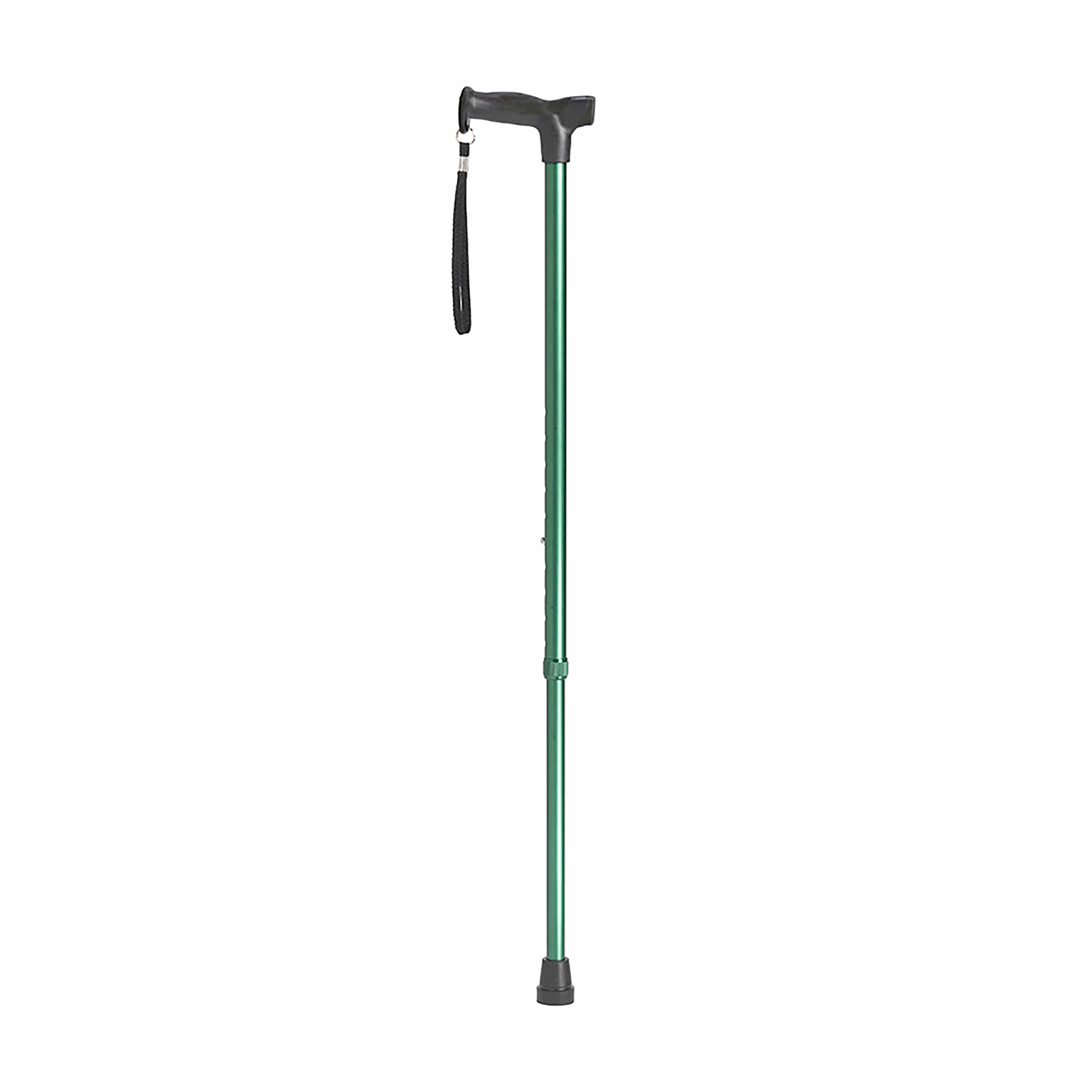 Drive Medical Canes/Single Point Canes/T Handle Canes Forest Green Drive Medical Comfort Grip T Handle Cane