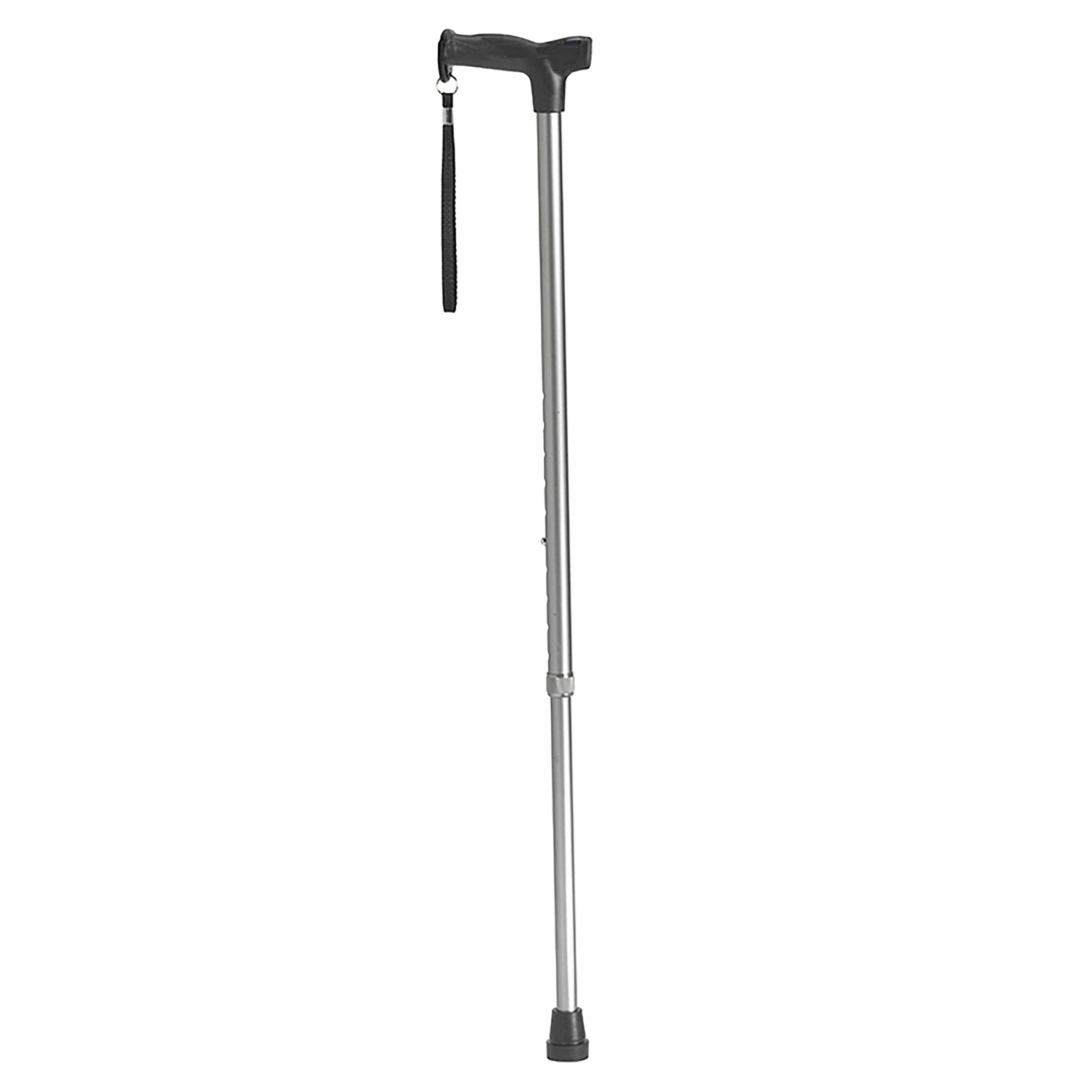 Drive Medical Canes/Single Point Canes/T Handle Canes Graphite Drive Medical Comfort Grip T Handle Cane