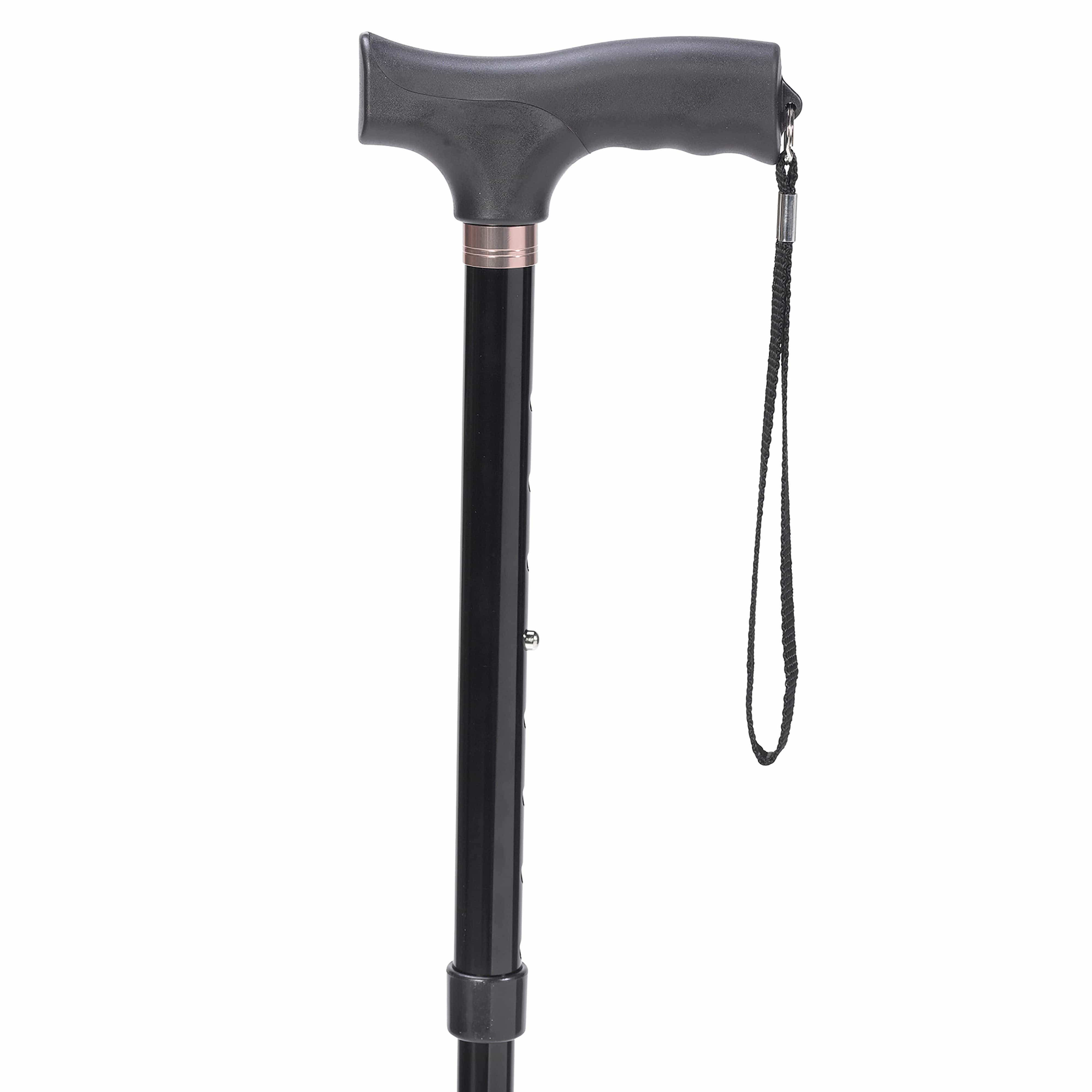 Drive Medical Canes Drive Medical Flex N Go Adjustable Folding Cane with T Handle