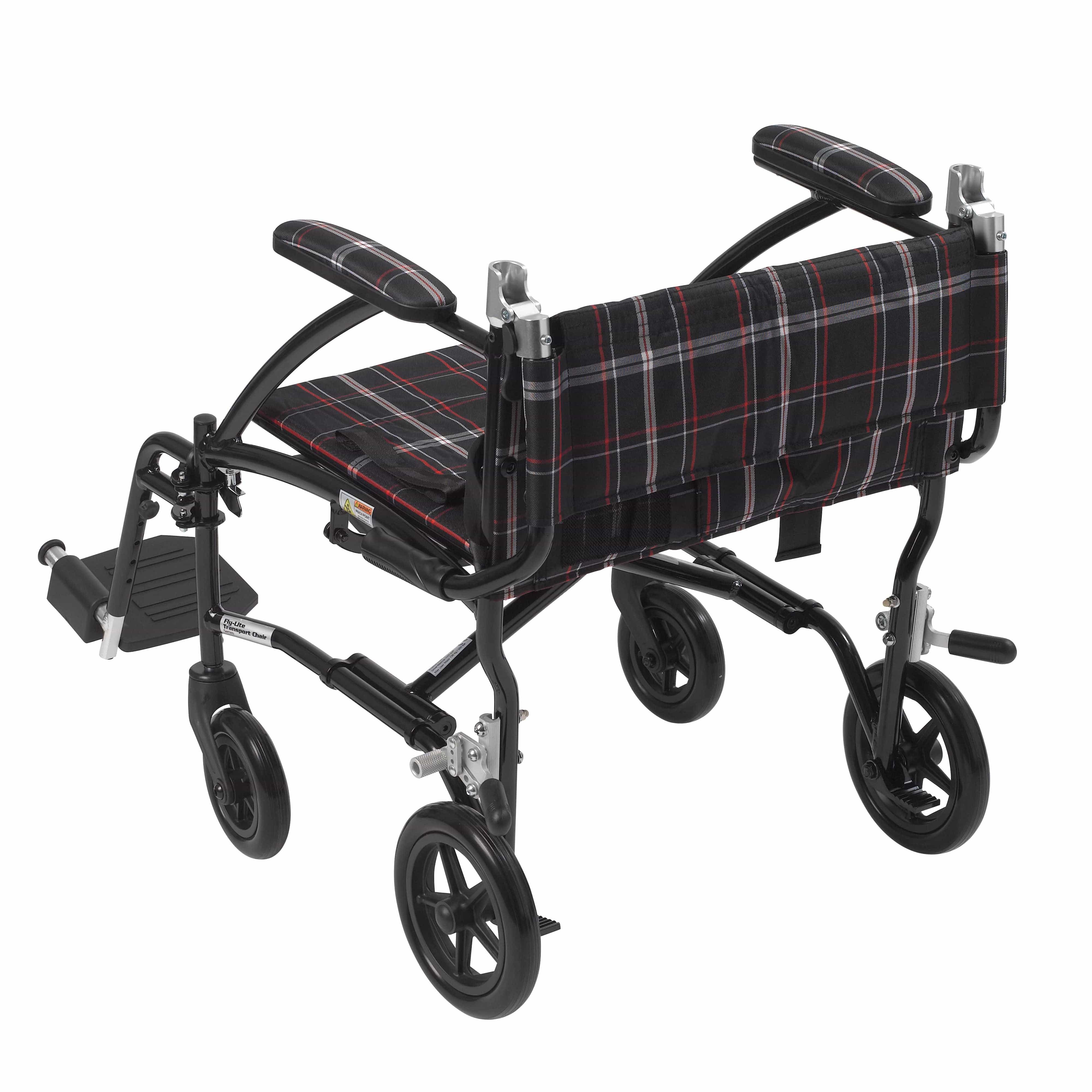 Drive Medical Transport Chairs Drive Medical Fly Lite Ultra Lightweight Transport Wheelchair