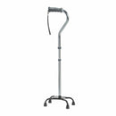 Drive Medical Canes Drive Medical Folding Quad Cane, Small Base, Charcoal
