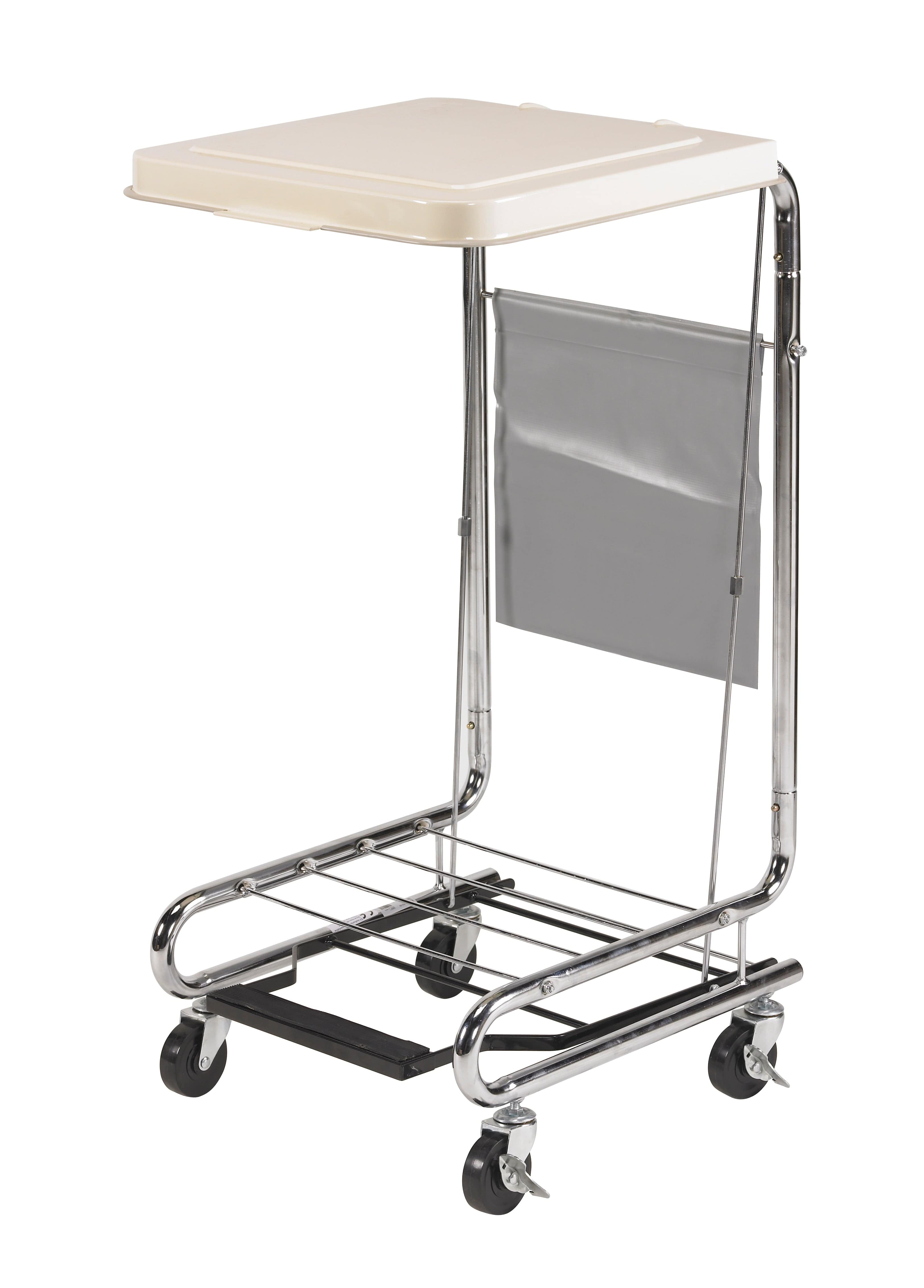 Drive Medical Patient Room Drive Medical Hamper Stand with Poly Coated Steel