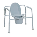 Drive Medical Commodes Drive Medical Heavy Duty Bariatric Folding Bedside Commode Seat