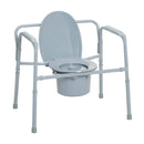Drive Medical Commodes Drive Medical Heavy Duty Bariatric Folding Bedside Commode Seat