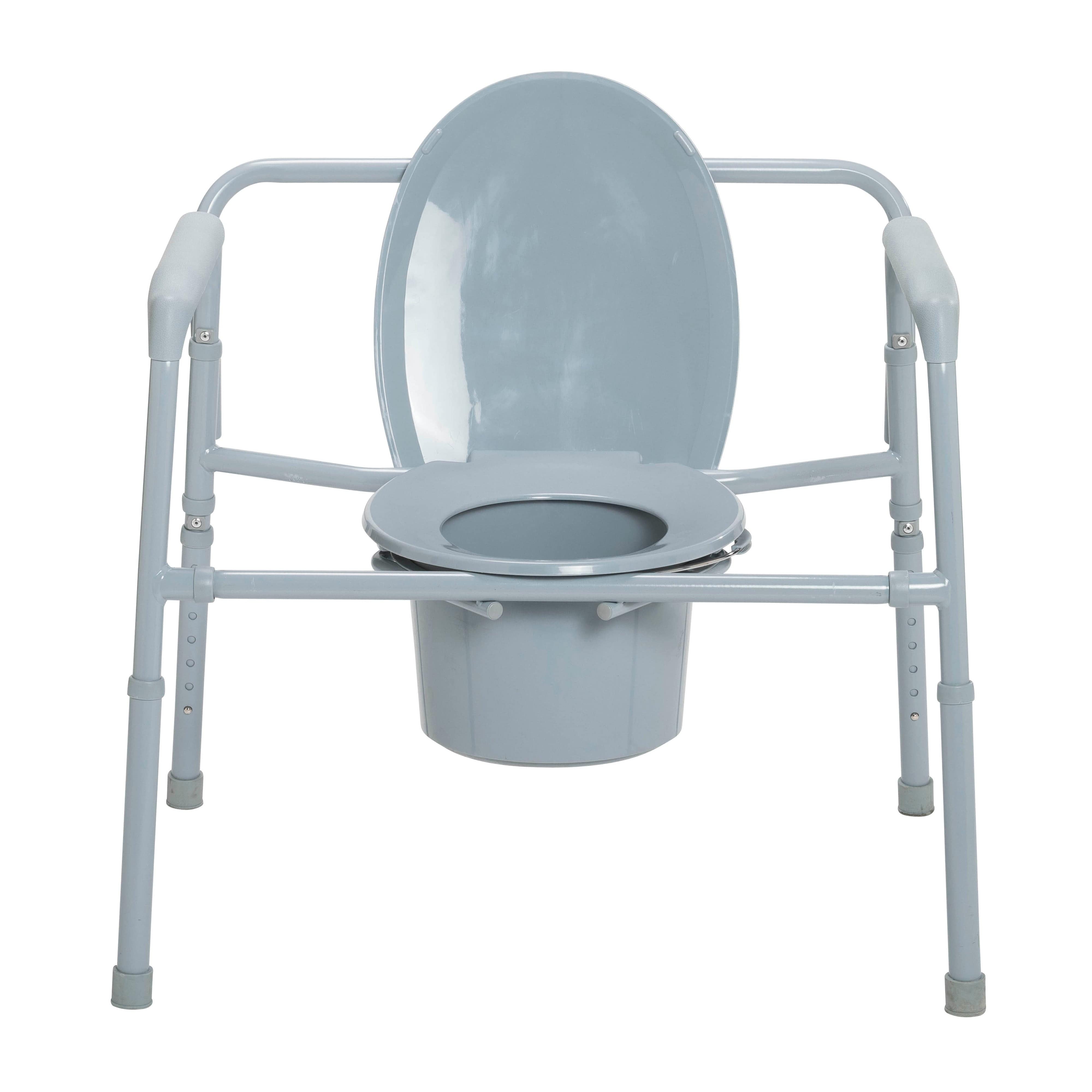 Drive Medical Commodes Drive Medical Heavy Duty Bariatric Folding Bedside Commode Seat