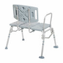 Drive Medical Bathroom Safety Drive Medical Heavy Duty Bariatric Plastic Seat Transfer Bench
