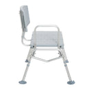 Drive Medical Bathroom Safety Drive Medical Heavy Duty Bariatric Plastic Seat Transfer Bench