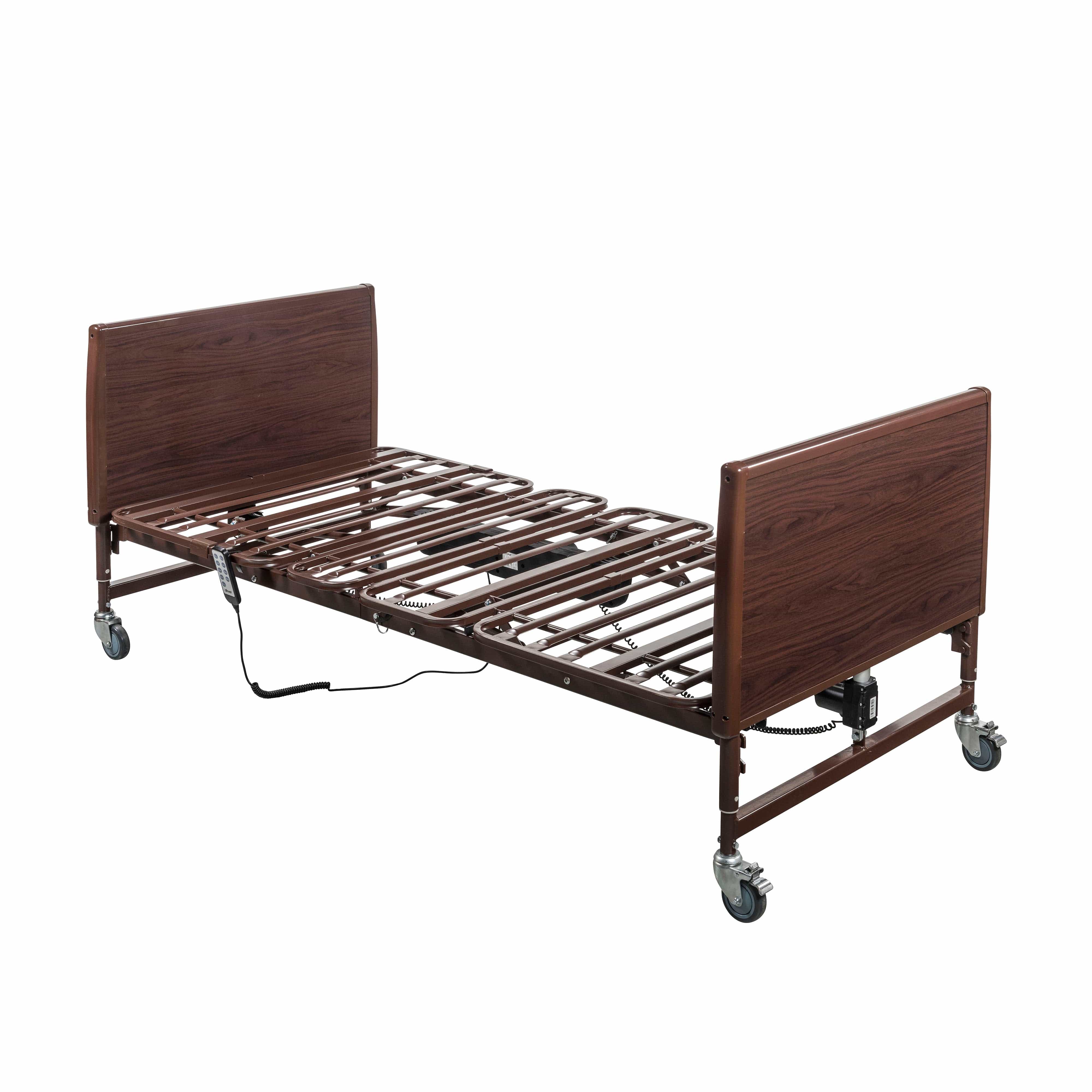 Drive Medical Hospital Beds 42" Width Drive Medical Lightweight Bariatric Full Electric Homecare Bed