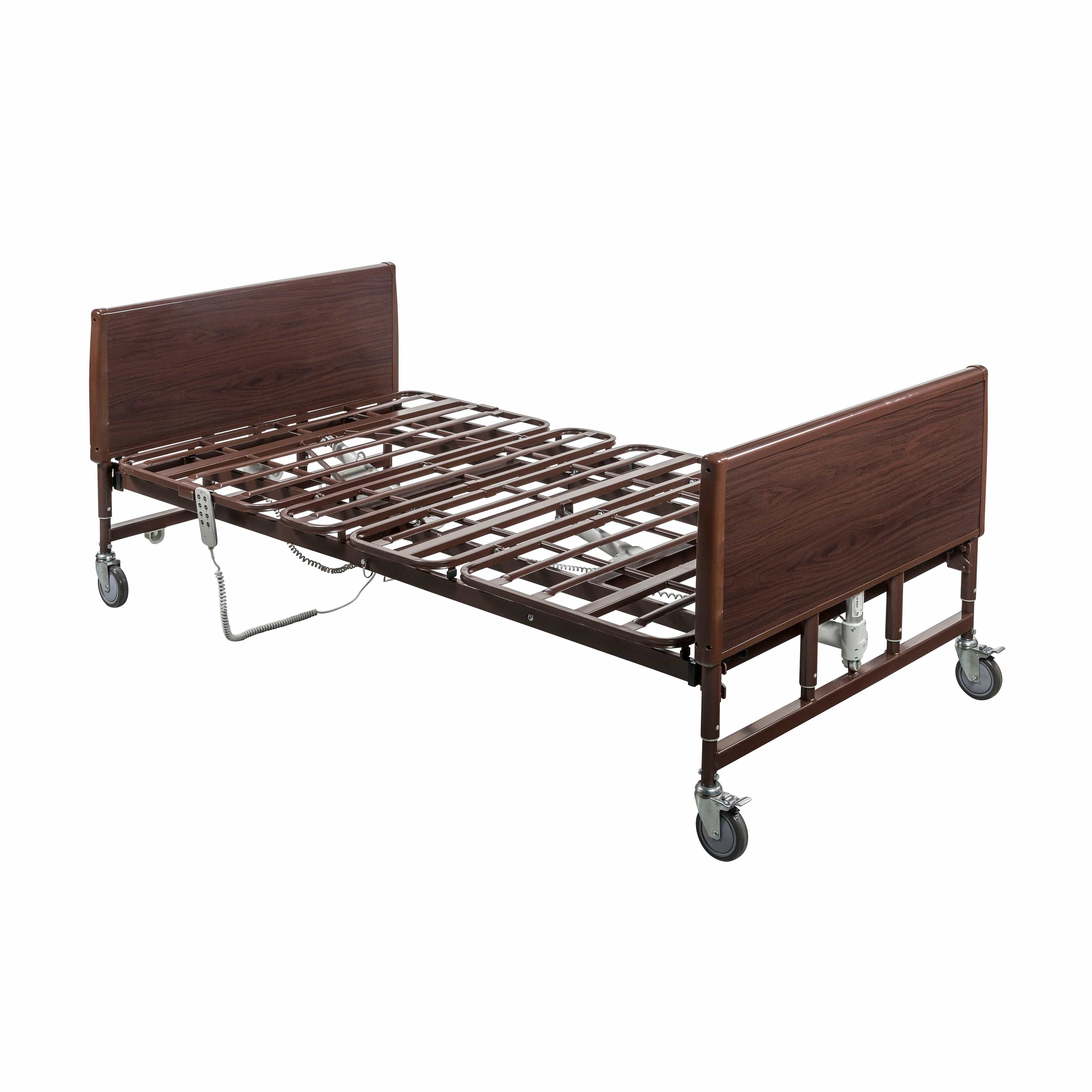 Drive Medical Hospital Beds 54" Width Drive Medical Lightweight Bariatric Full Electric Homecare Bed