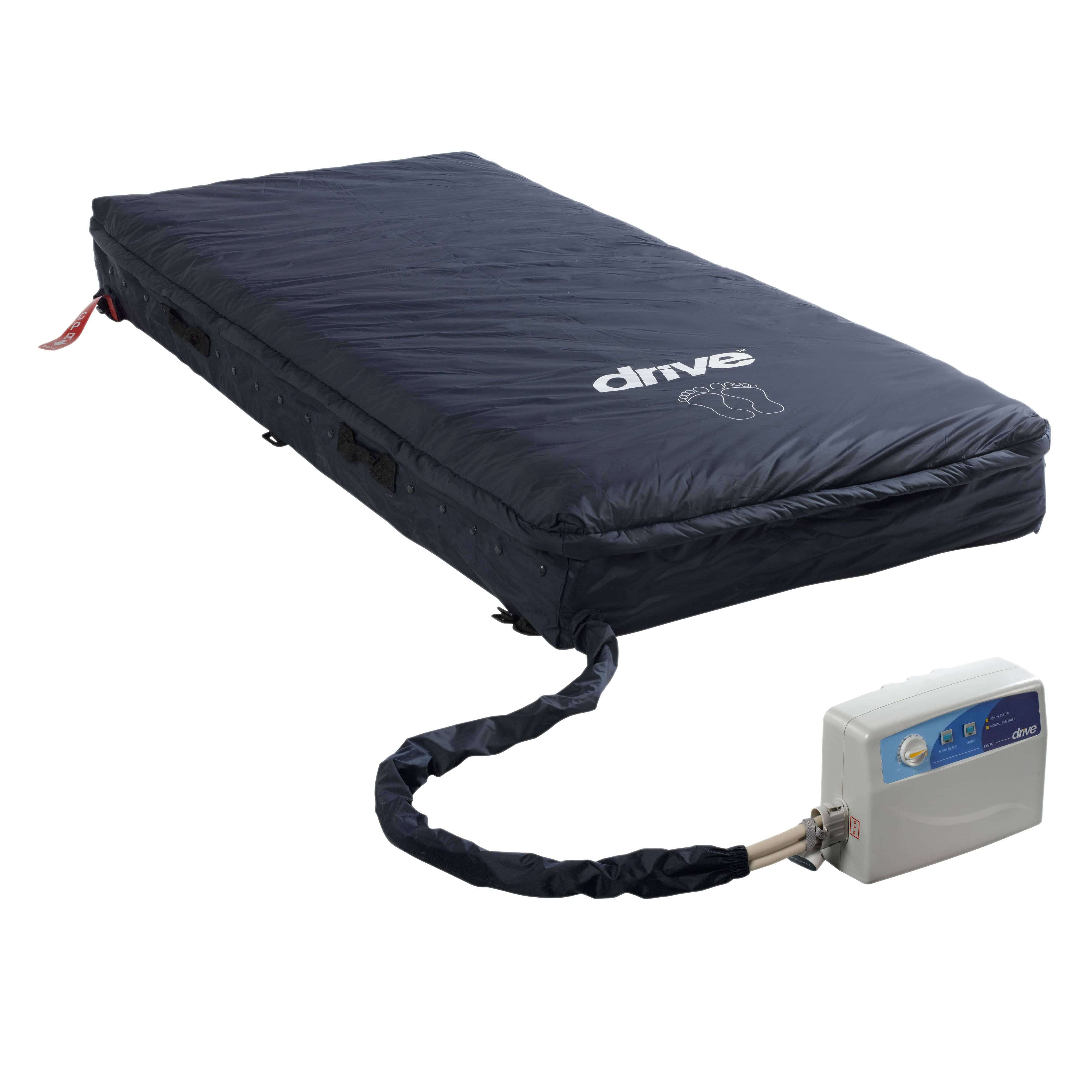 Drive Medical Pressure Prevention Drive Medical Med-Aire Assure 5" Air with 3" Foam Base Alternating Pressure and Low Air Loss Mattress System