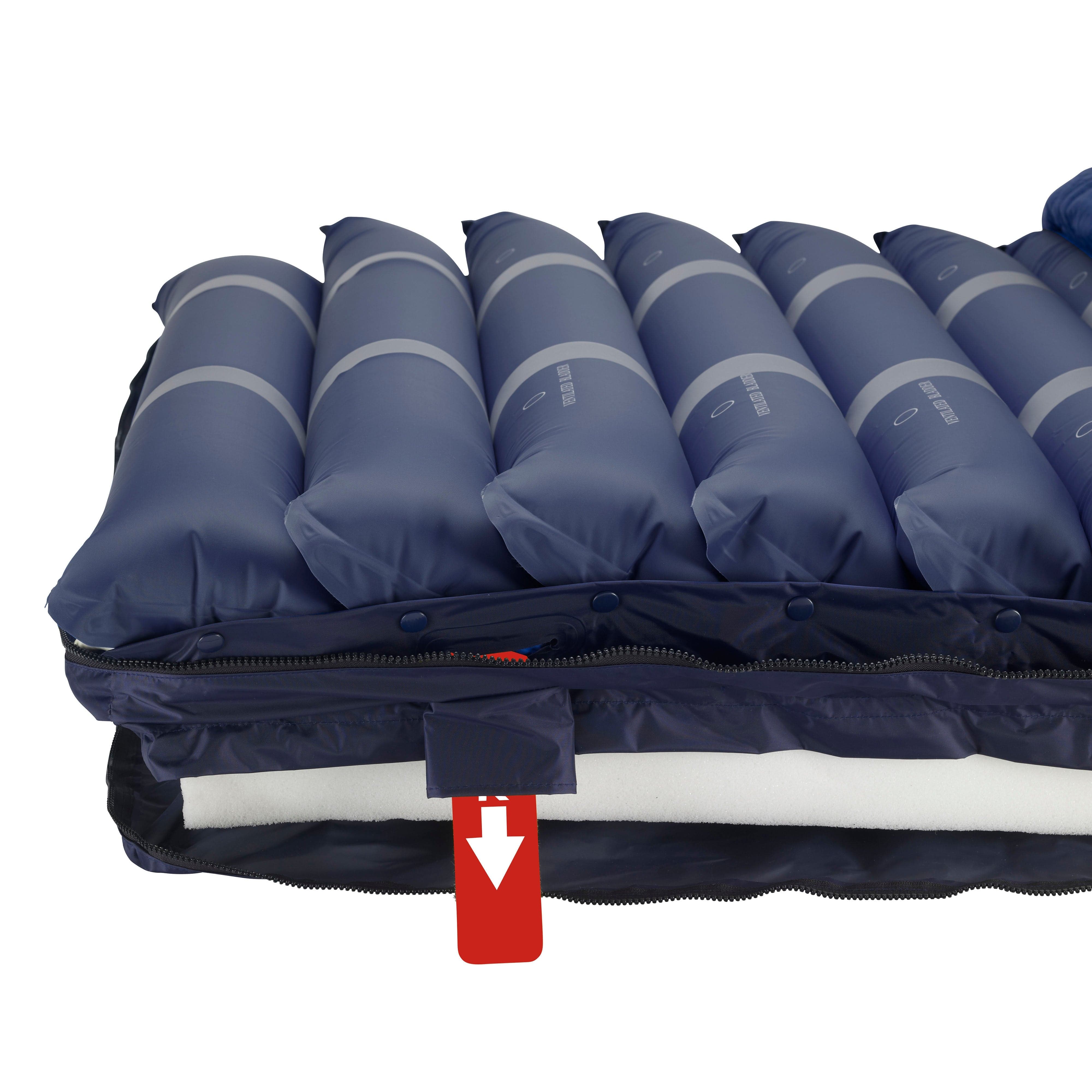 Drive Medical Pressure Prevention Drive Medical Med-Aire Assure 5" Air with 3" Foam Base Alternating Pressure and Low Air Loss Mattress System