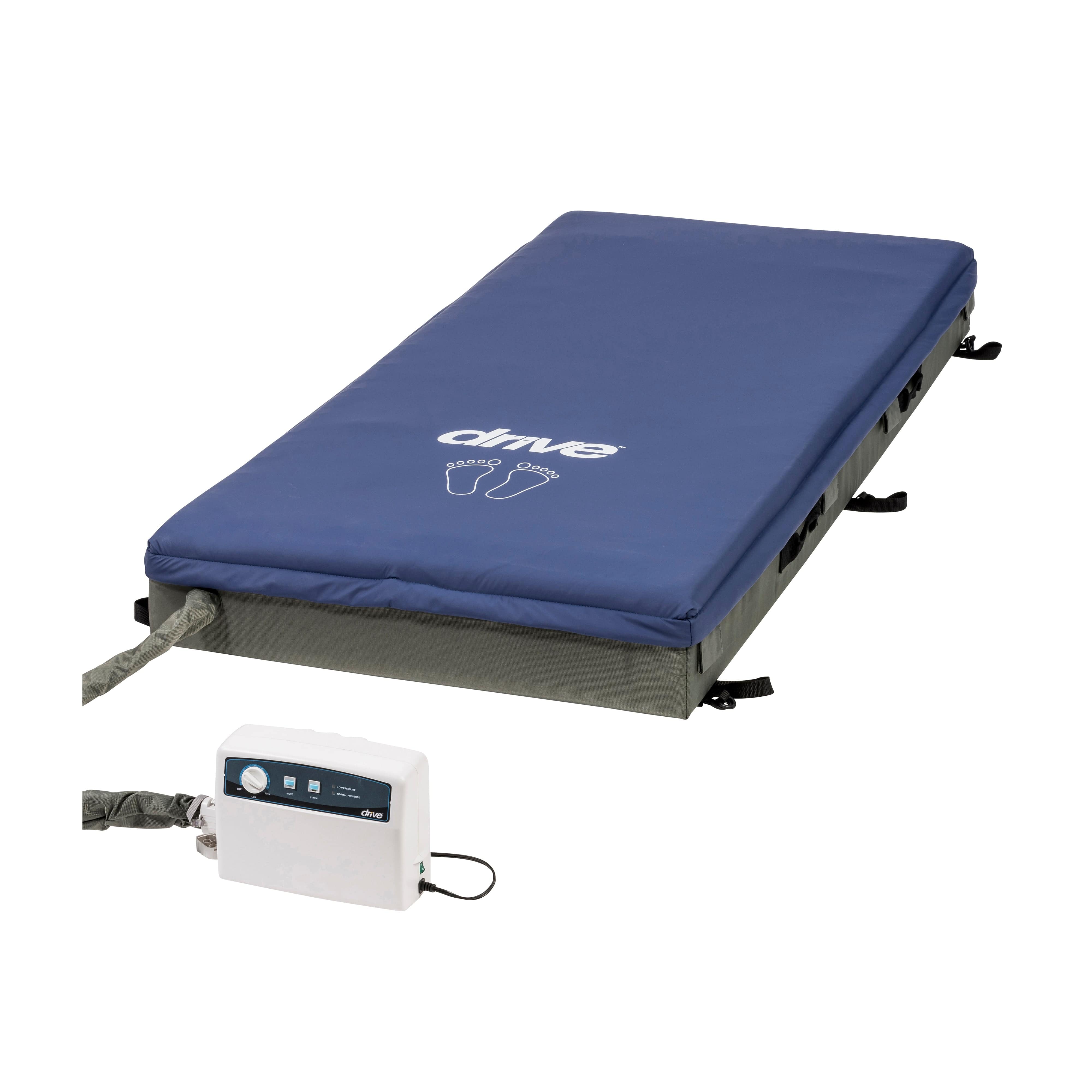 Drive Medical Pressure Prevention Analog Control Drive Medical Med-Aire Edge Alternating Pressure & Low Air Loss Mattress Replacement System