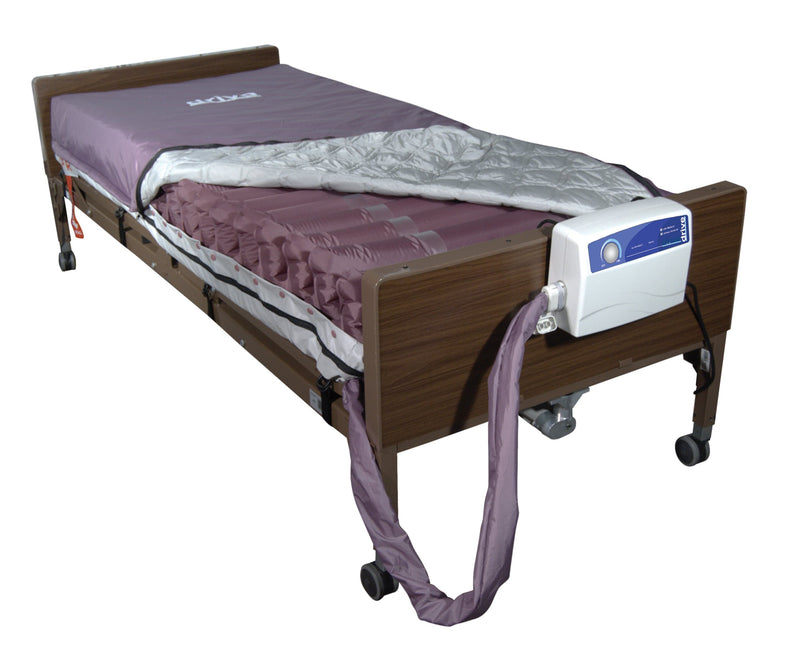 Drive Medical Pressure Prevention Drive Medical Med Aire Low Air Loss Mattress Replacement System with Alternating Pressure