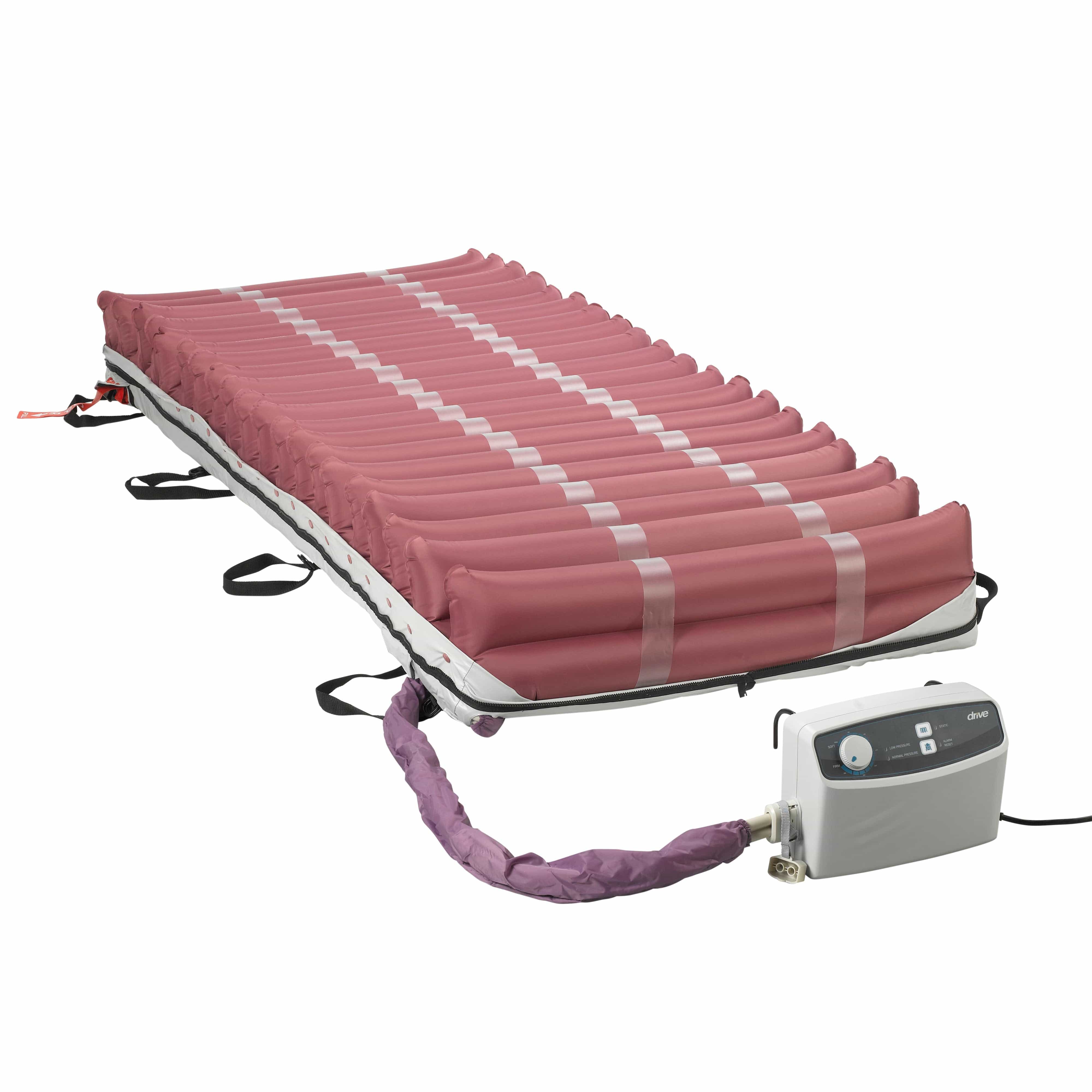 Drive Medical Pressure Prevention Drive Medical Med Aire Low Air Loss Mattress Replacement System with Alternating Pressure