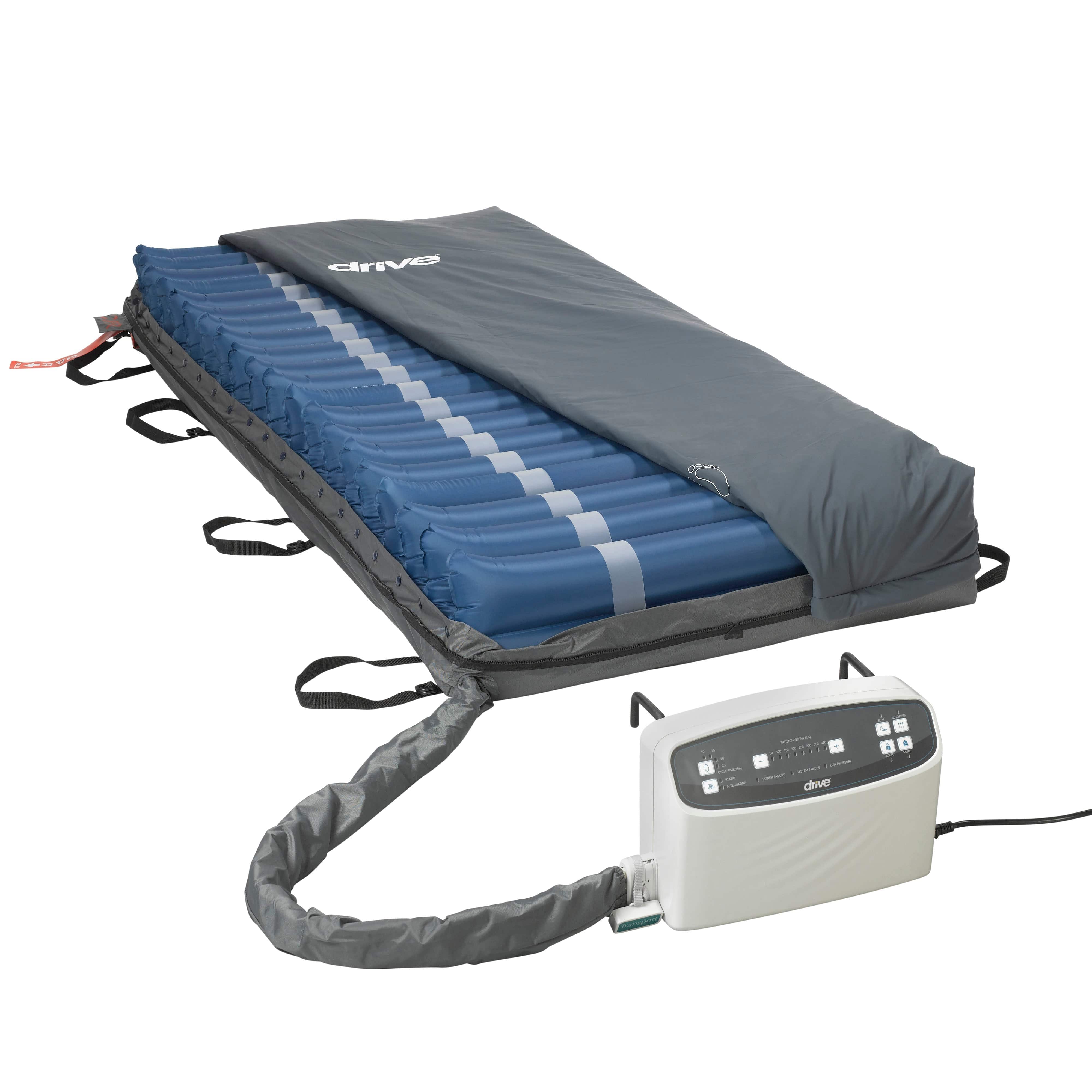 Drive Medical Pressure Prevention/Support Surface Mattress Replacement Systems/Low Air Loss Mattress Systems Drive Medical Med Aire Plus Low Air Loss Mattress Replacement System
