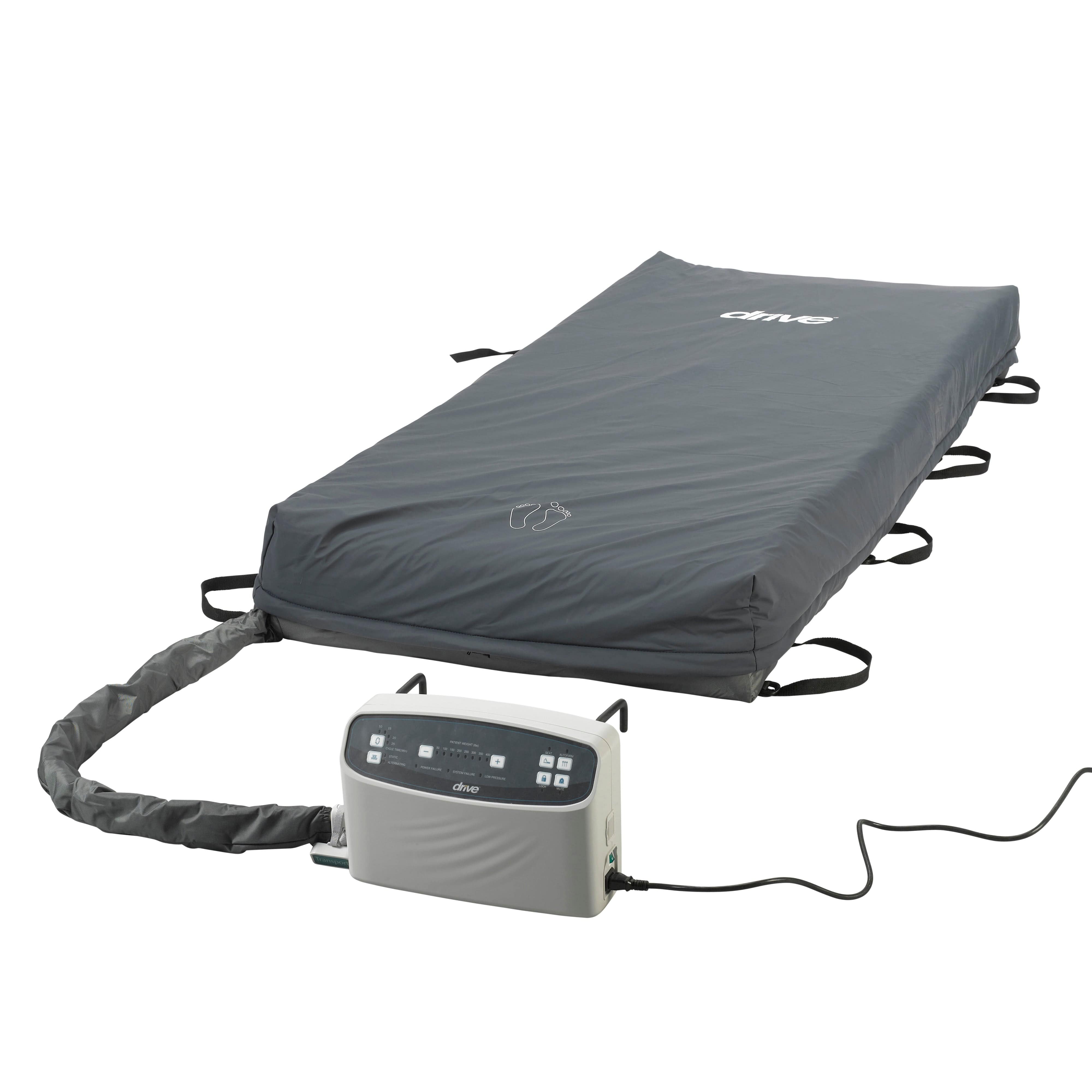 Drive Medical Pressure Prevention/Support Surface Mattress Replacement Systems/Low Air Loss Mattress Systems Drive Medical Med Aire Plus Low Air Loss Mattress Replacement System