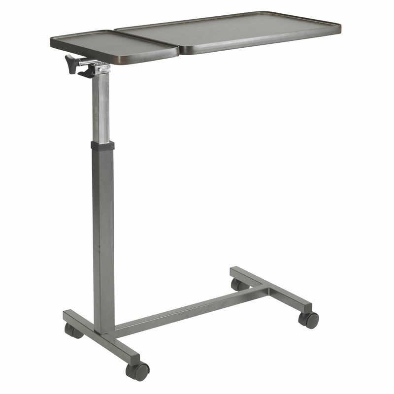 Drive Medical Patient Room Drive Medical Multi-Purpose Tilt-Top Split Overbed Table