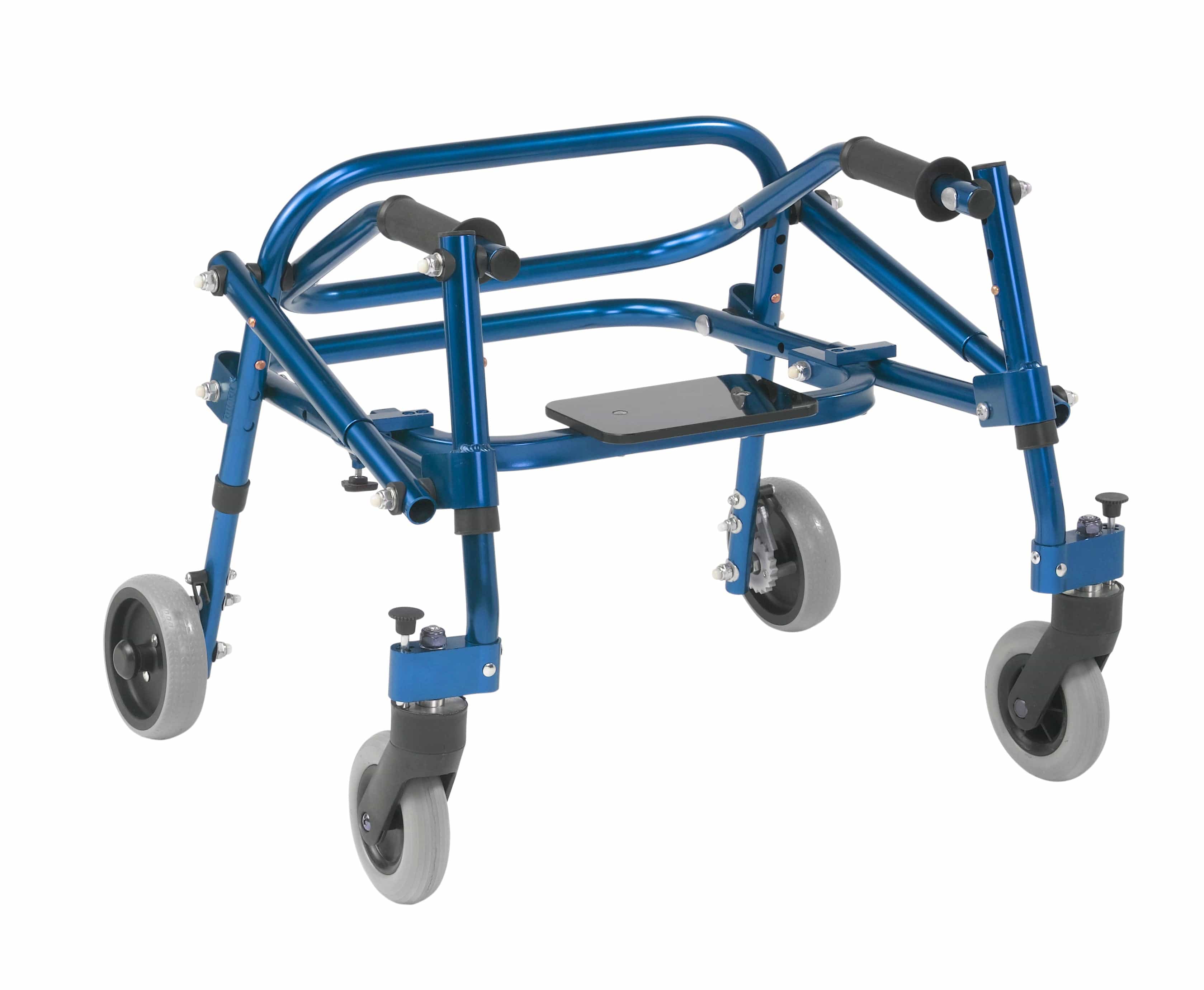 Drive Medical Pediatric Rehab Extra Small / Knight Blue Drive Medical Nimbo 2G Lightweight Posterior Walker with Seat