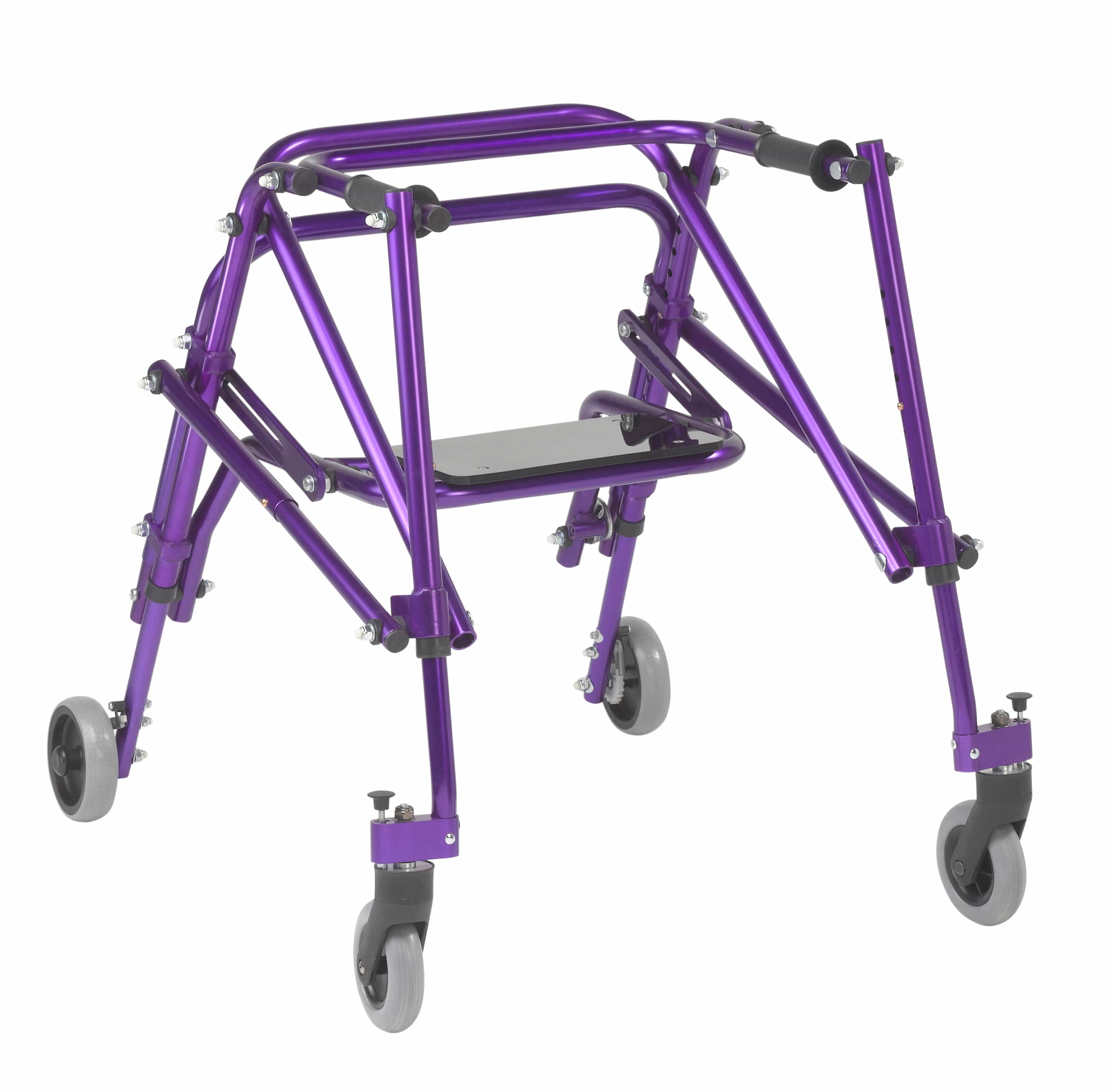 Drive Medical Pediatric Rehab Medium / Wizard Purple Drive Medical Nimbo 2G Lightweight Posterior Walker with Seat