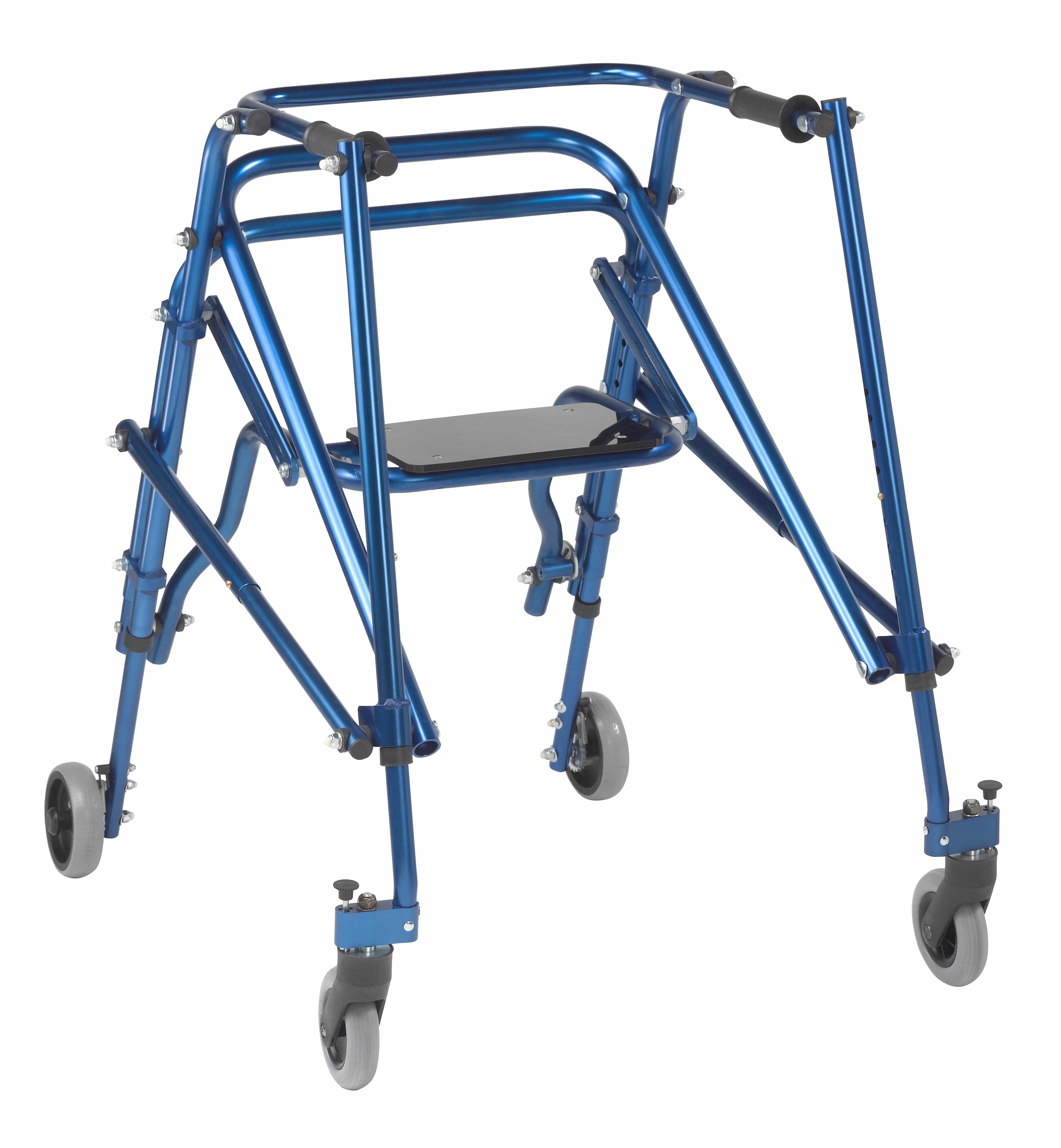 Drive Medical Pediatric Rehab Large / Knight Blue Drive Medical Nimbo 2G Lightweight Posterior Walker with Seat