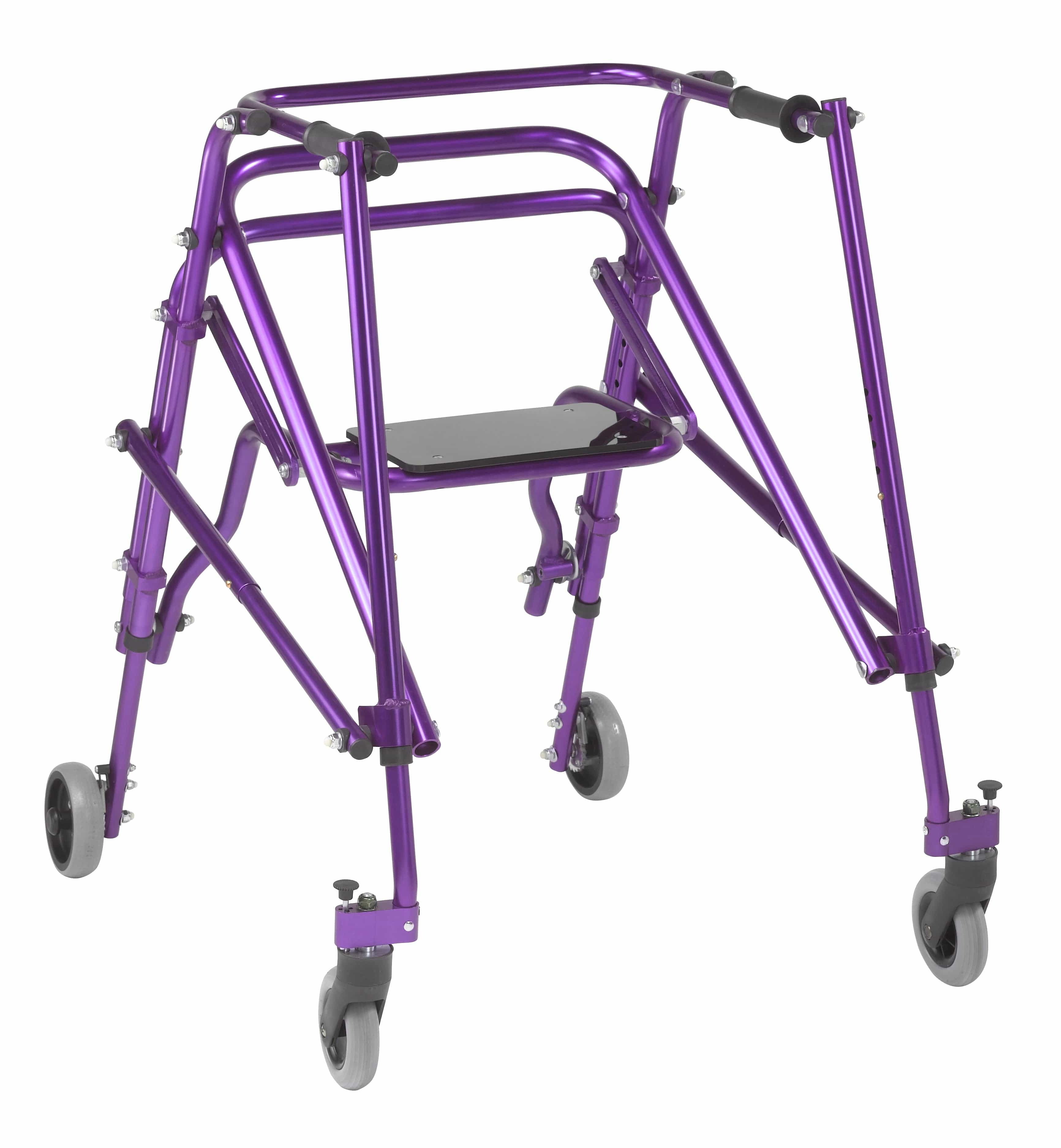 Drive Medical Pediatric Rehab Large / Wizard Purple Drive Medical Nimbo 2G Lightweight Posterior Walker with Seat