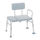 Drive Medical Bathroom Safety Drive Medical Padded Seat Transfer Bench