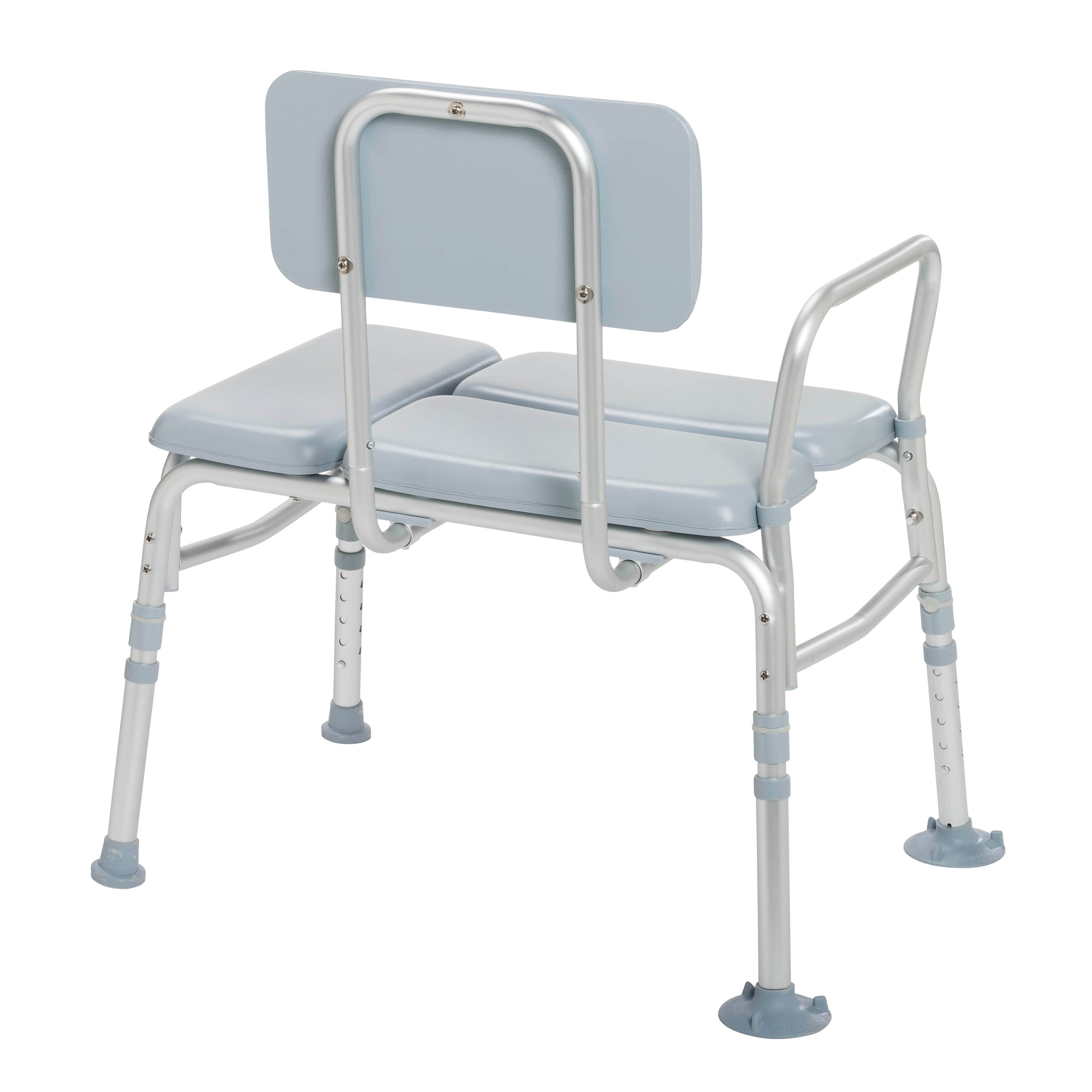 Drive Medical Bathroom Safety Drive Medical Padded Seat Transfer Bench