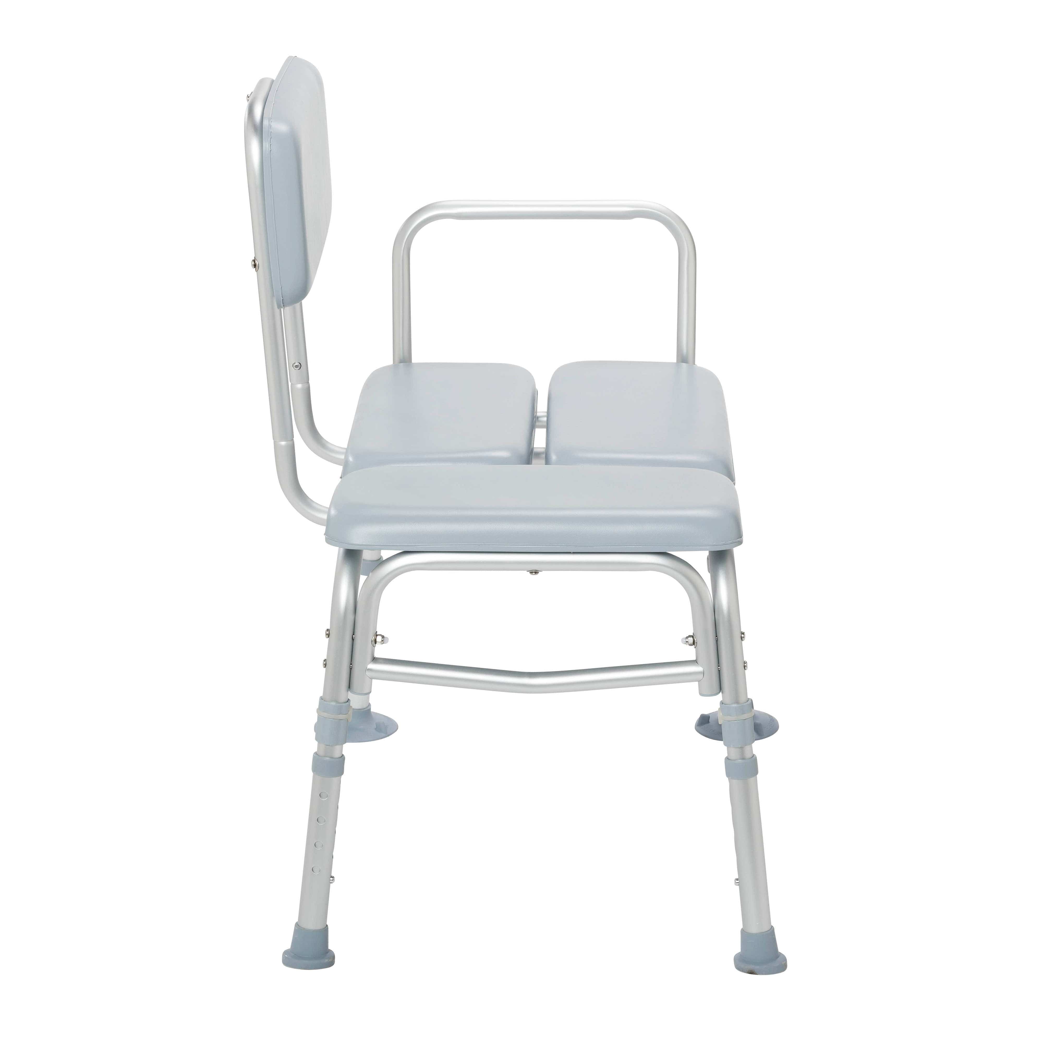Drive Medical Bathroom Safety Drive Medical Padded Seat Transfer Bench