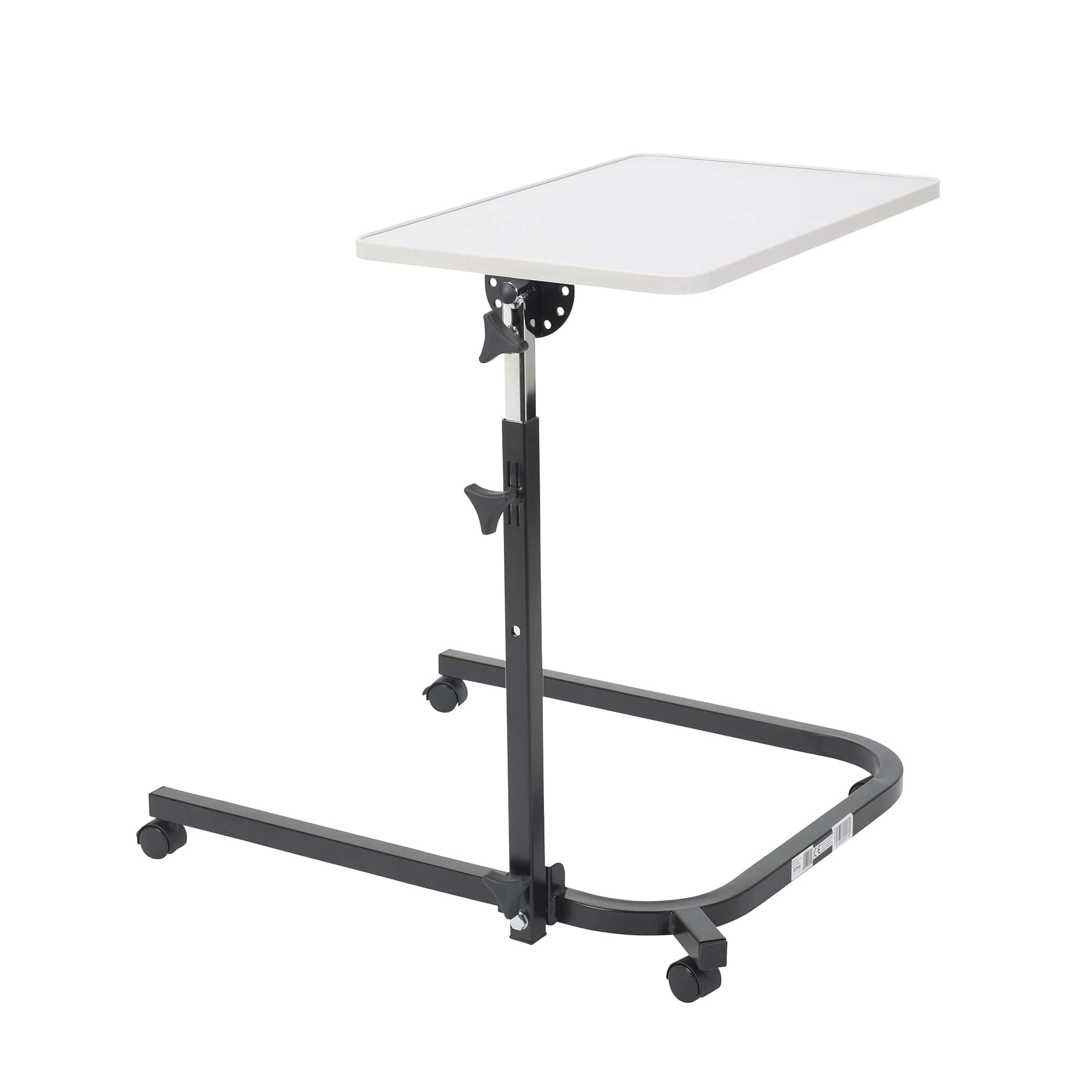 Drive Medical Patient Room Drive Medical Pivot and Tilt Adjustable Overbed Table Tray