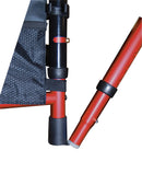 Drive Medical Walkers Drive Medical Portable Folding Travel Walker with 5" Wheels and Fold up Legs