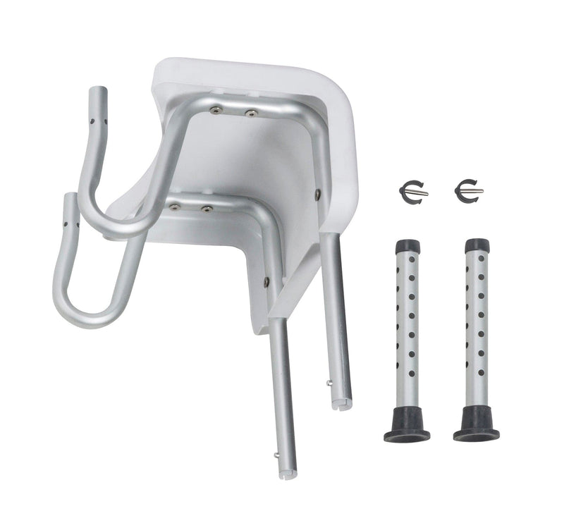 Drive Medical Bathroom Safety/Bath Benches and Stools/Bath Benches with Back Drive Medical PreserveTech Aquachair Transfer Accessory with Curtain Guard Protection