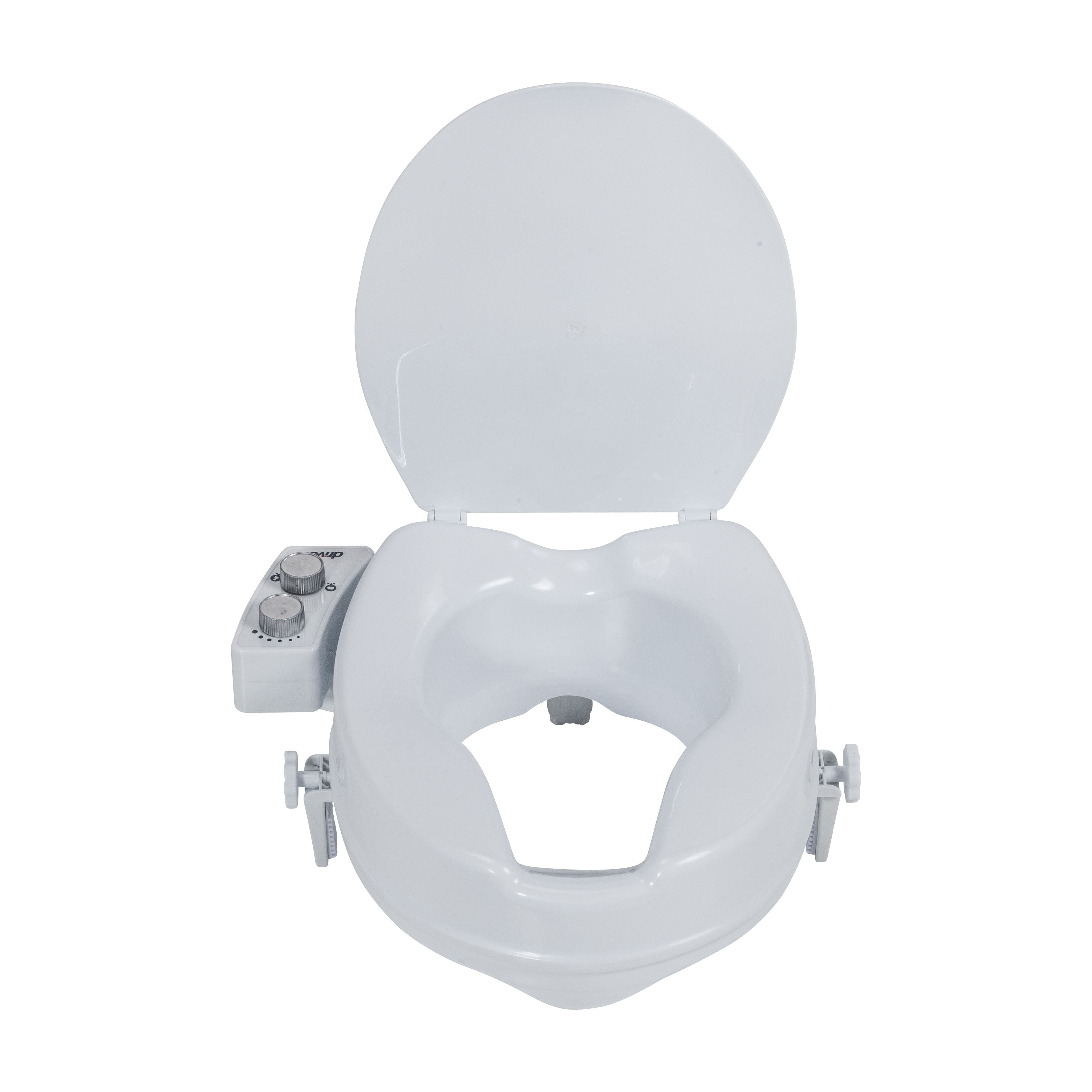 Drive Medical Bathroom Safety Ambient Water Drive Medical PreserveTech Raised Toilet Seat with Bidet Wholesale