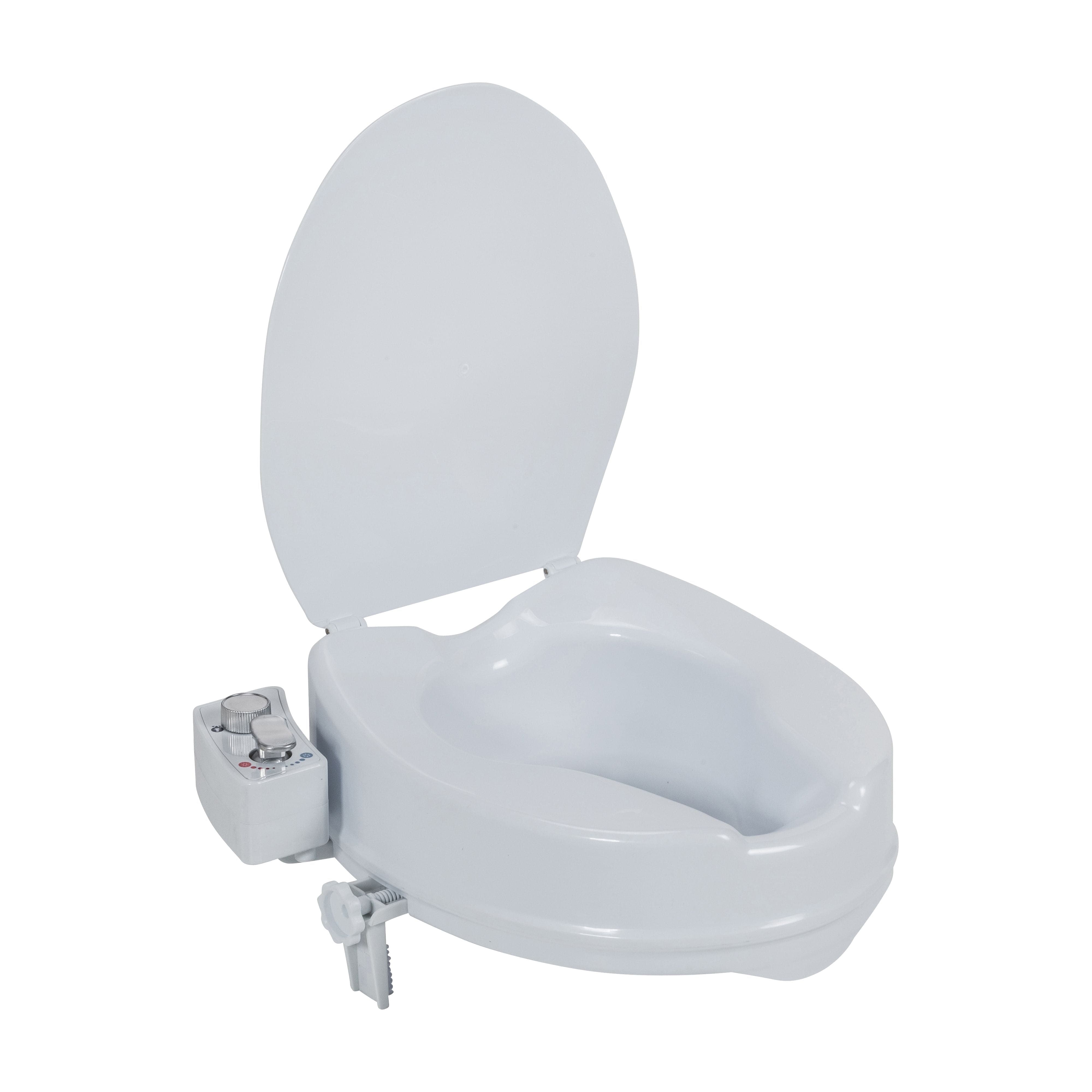 Drive Medical Bathroom Safety Ambient & Warm Water Drive Medical PreserveTech Raised Toilet Seat with Bidet Wholesale