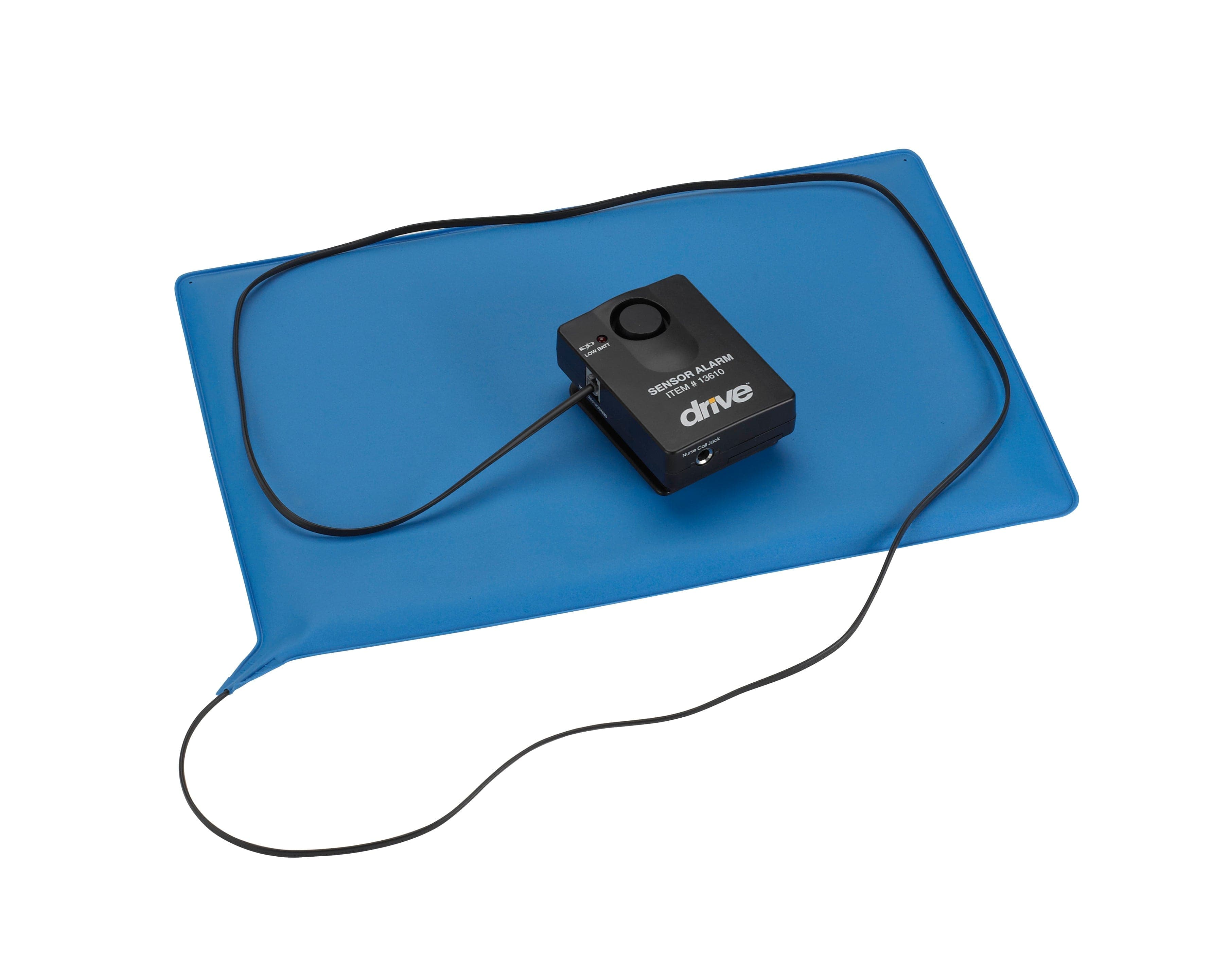 Drive Medical Patient Room/Patient Alarms No Reset Button / Chair Pad 10"x15" Drive Medical Pressure Sensitive Bed Chair Patient Alarm