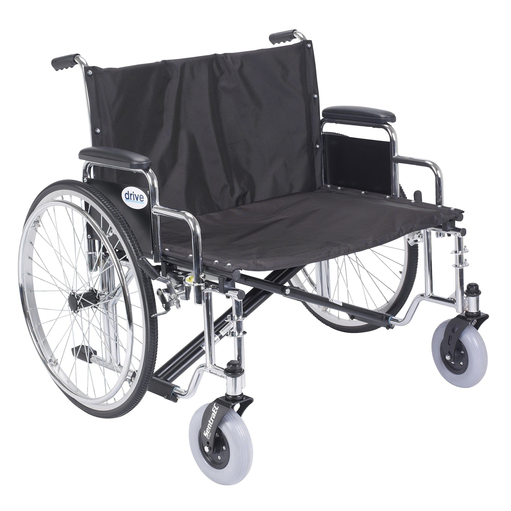 Drive Medical Wheelchairs Detachable Desk Arms / 30" Seat Drive Medical Sentra EC Heavy Duty Extra Wide Wheelchair