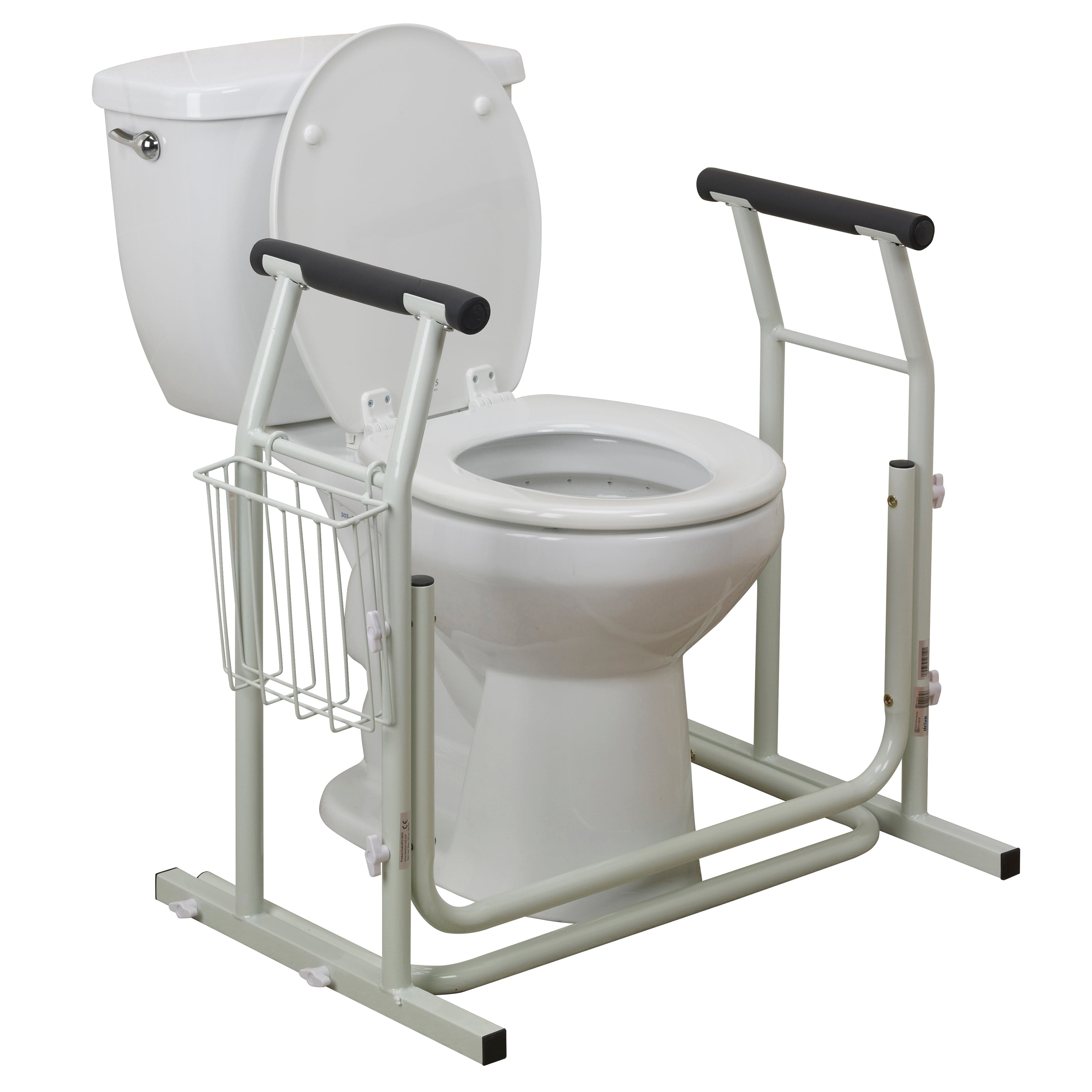 Drive Medical Bathroom Safety Drive Medical Stand Alone Toilet Safety Rail