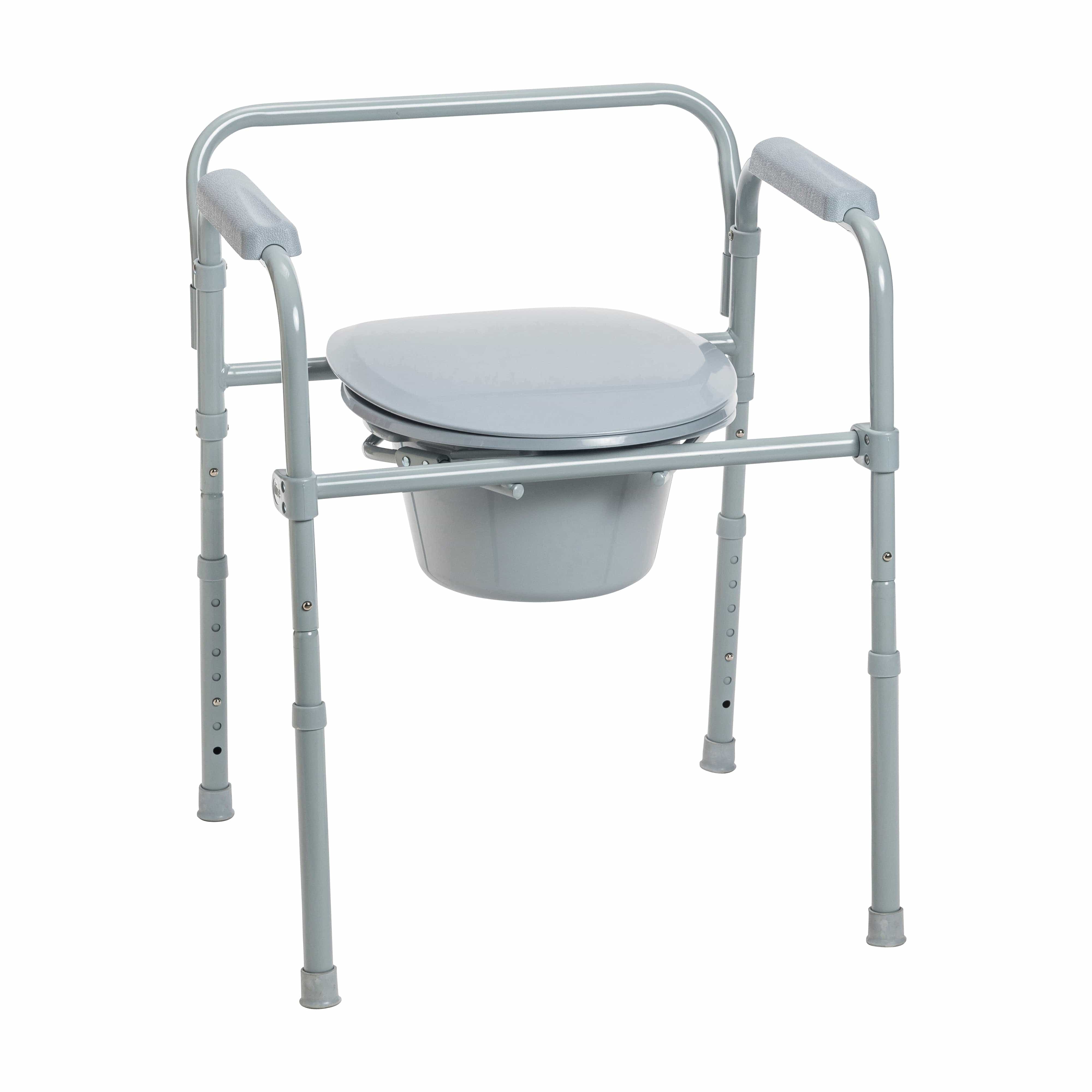 Drive Medical Commodes Drive Medical Steel Folding Frame Commode