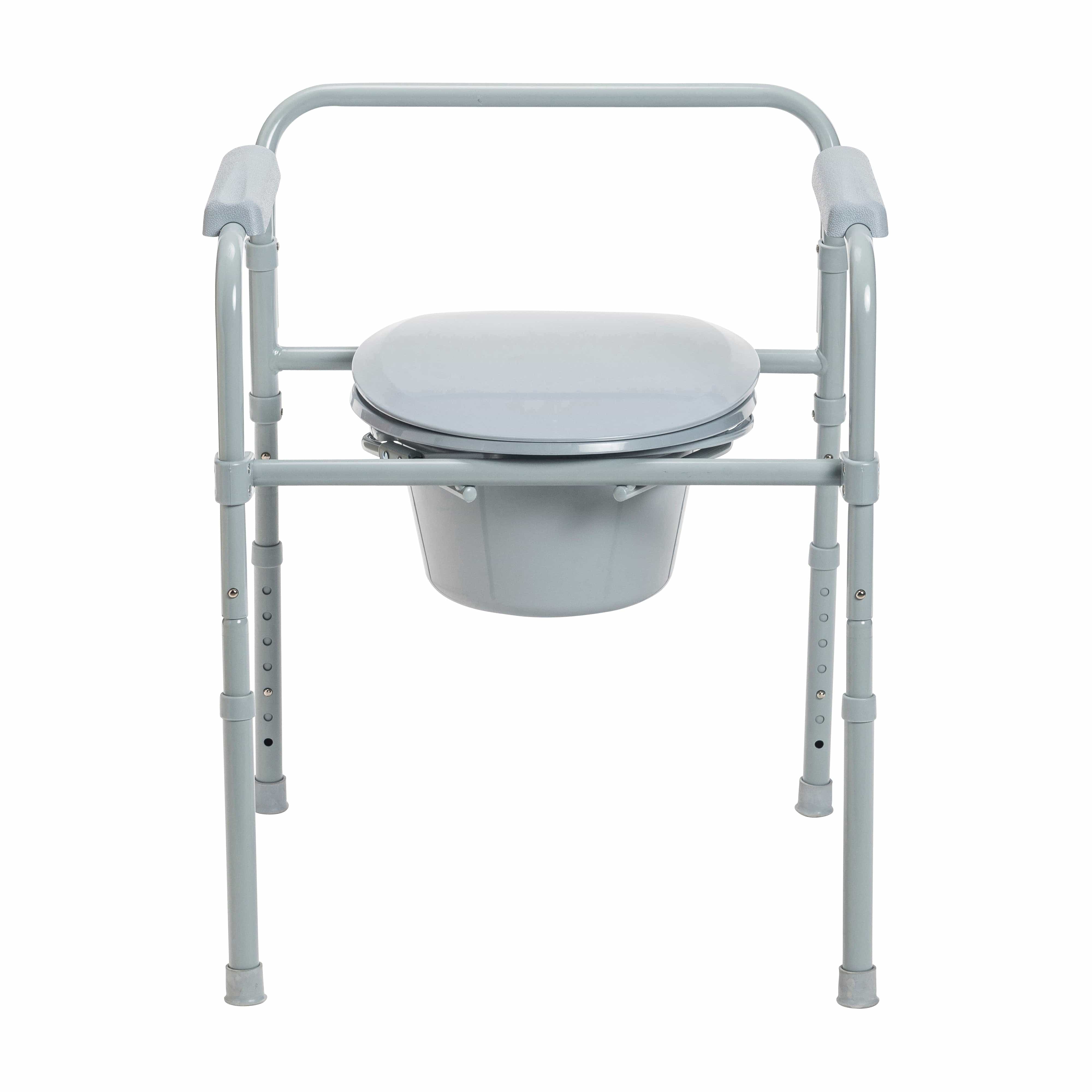 Drive Medical Commodes Drive Medical Steel Folding Frame Commode