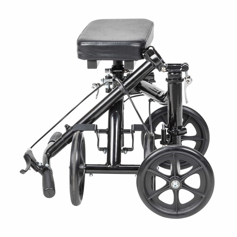 Drive Medical Walkers Drive Medical Steerable Folding Knee Walker Knee Scooter, Alternative to Crutches