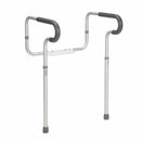 Drive Medical Bathroom Safety Drive Medical Toilet Safety Frame with Padded Armrests
