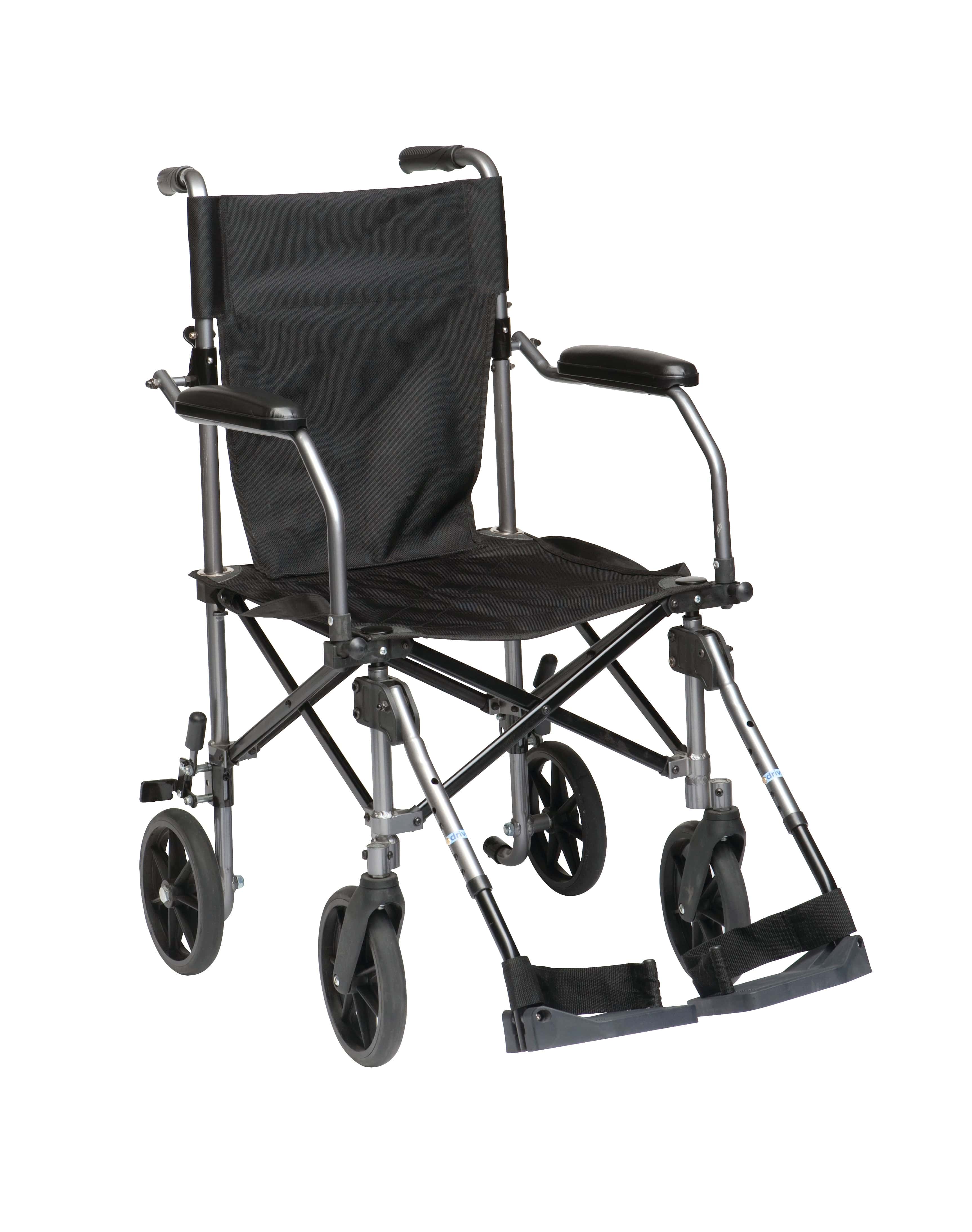 Drive Medical Transport Chairs Drive Medical Travelite Transport Wheelchair Chair in a Bag