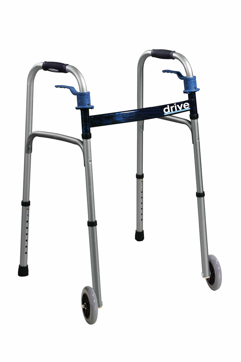 Drive Medical Walkers Drive Medical Trigger Release Folding Walker