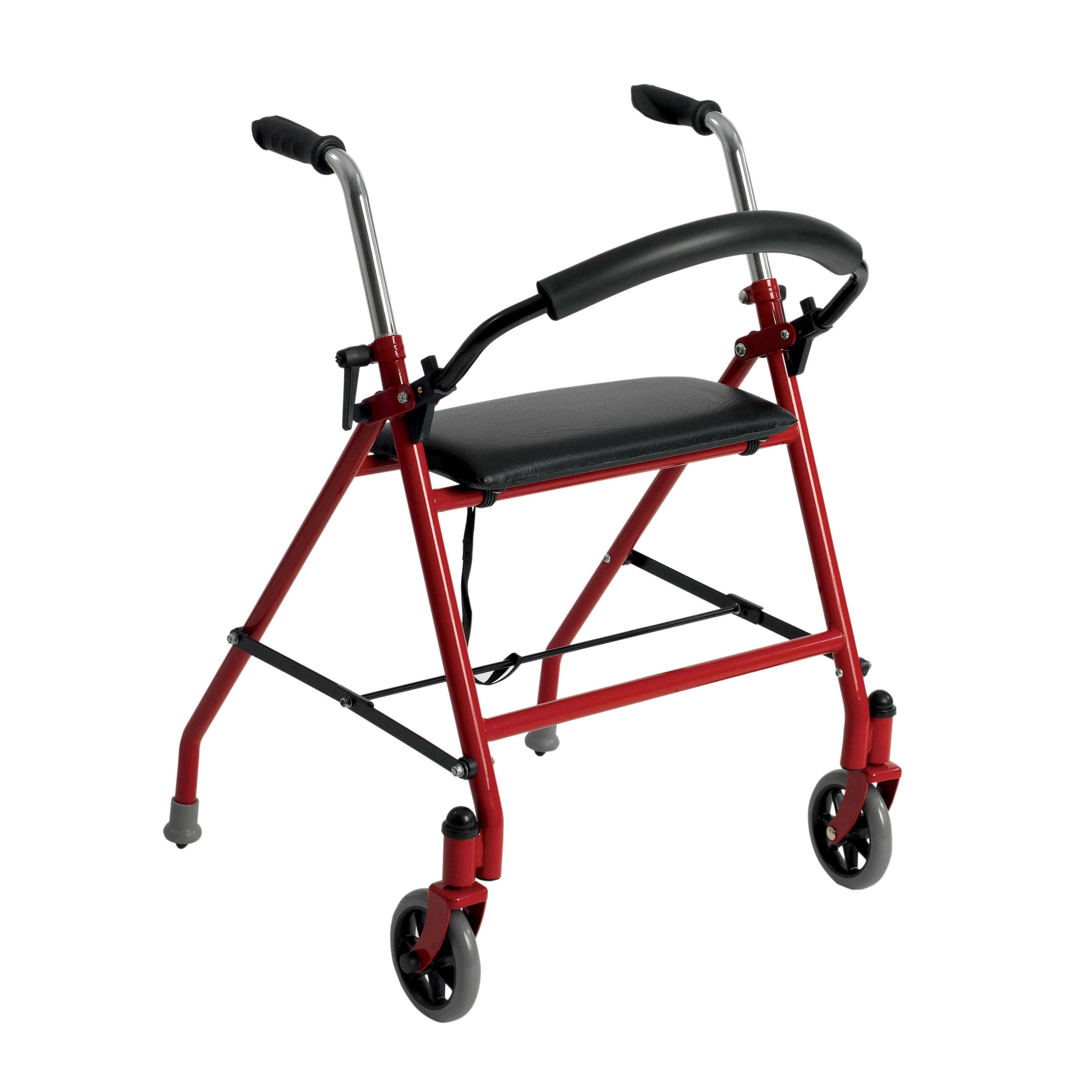 Drive Medical Walkers Drive Medical Two Wheeled Walker with Seat