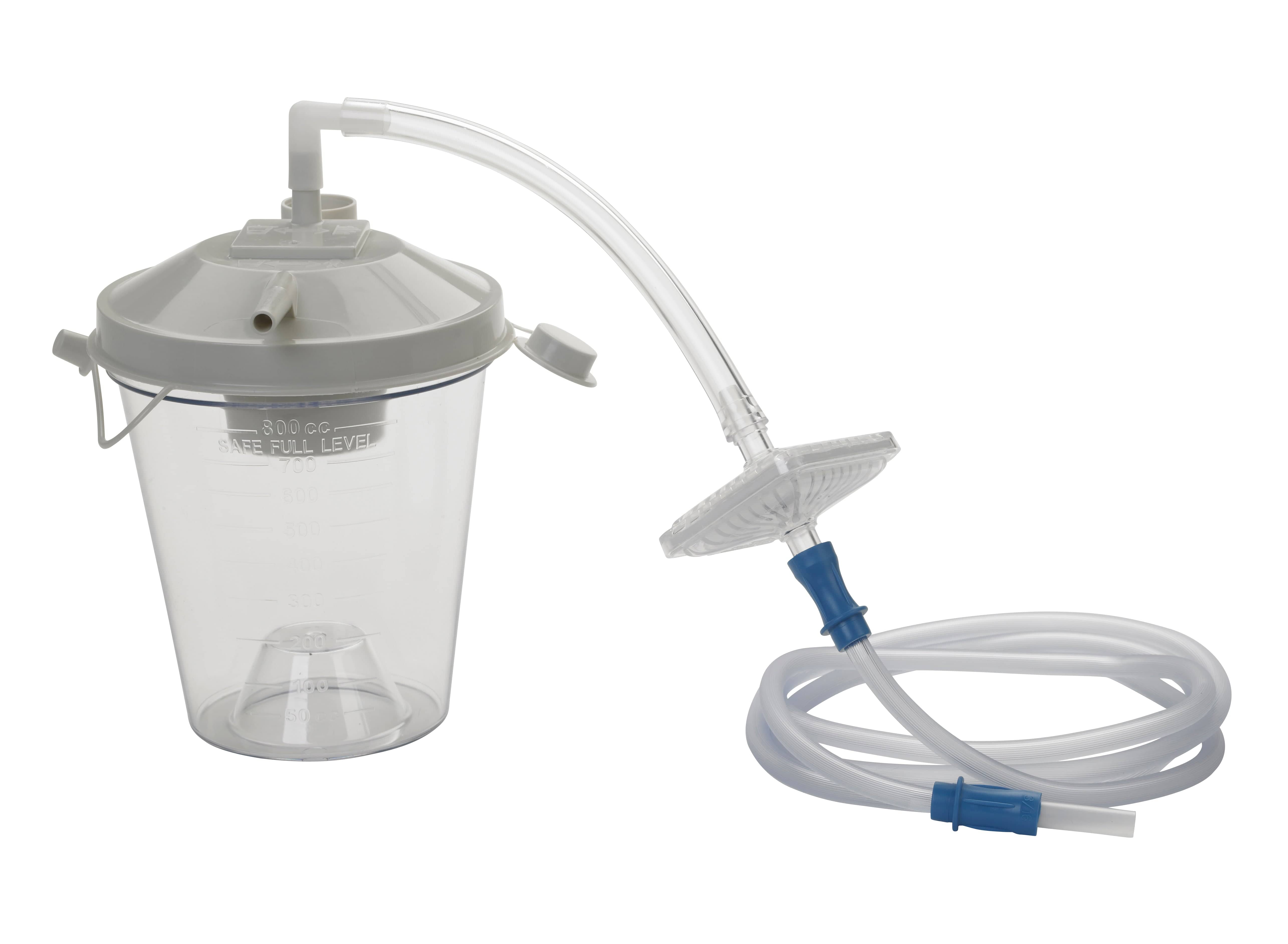 Drive Medical Respiratory With Canister Drive Medical Universal Suction Machine Tubing and Filter Replacement Kit