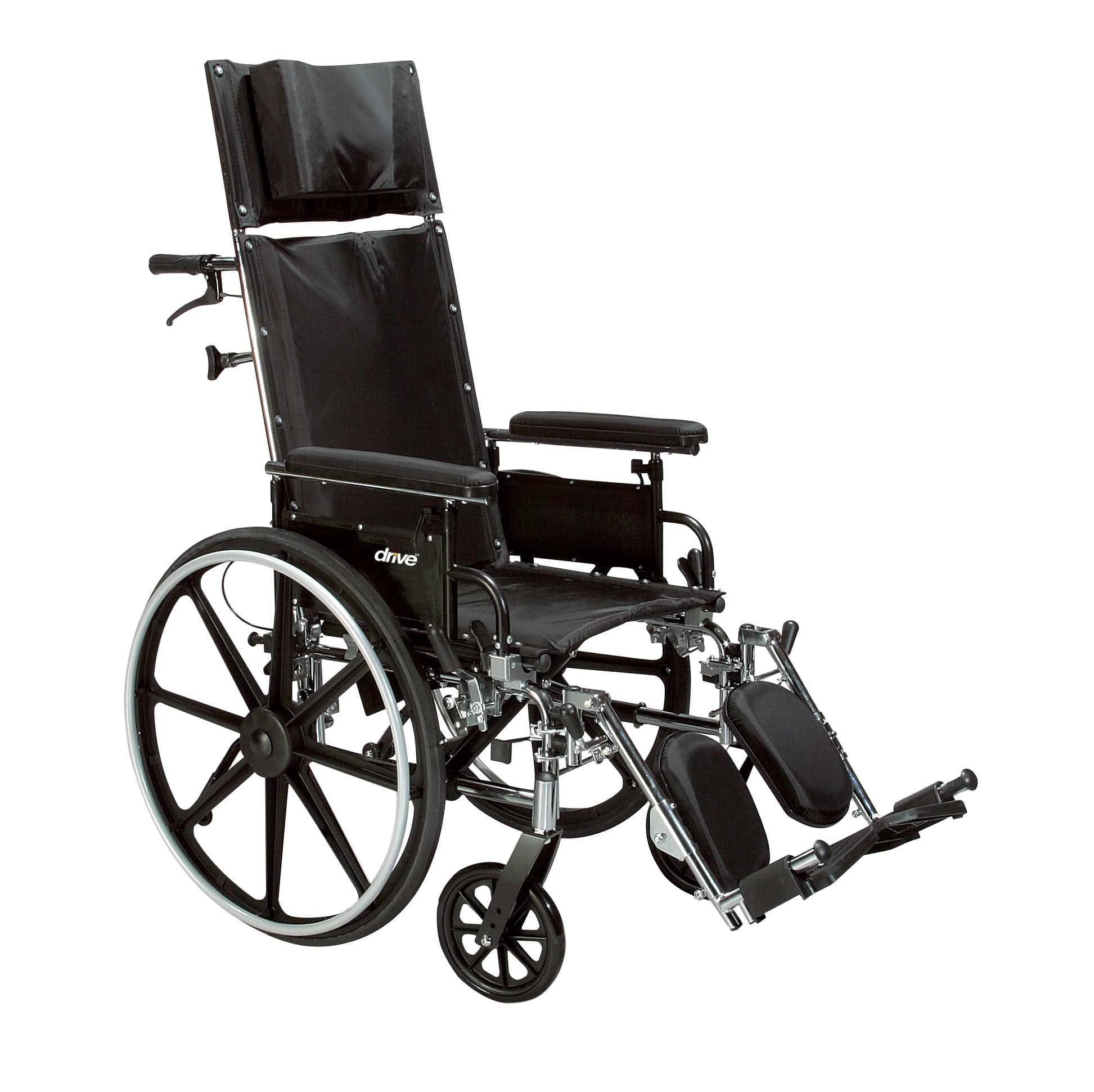 Drive Medical Wheelchairs Full Arms / 16" Seat Drive Medical Viper Plus GT Full Reclining Wheelchair