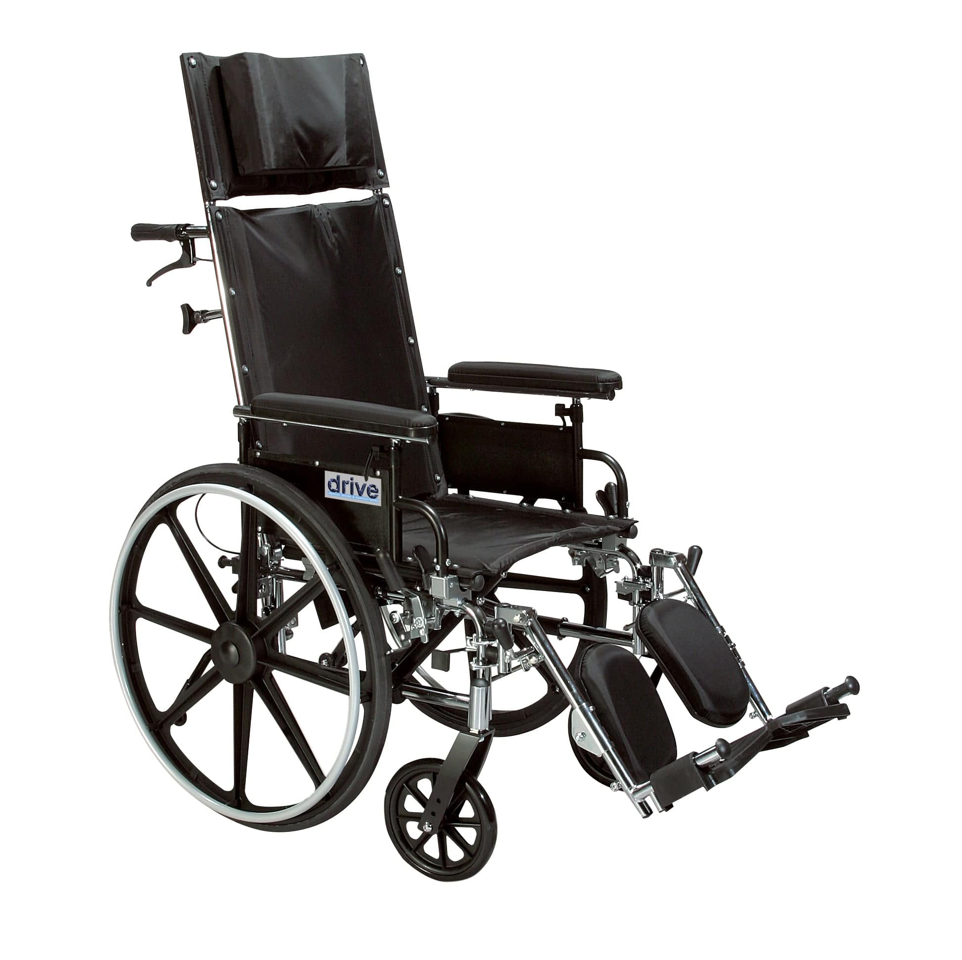 Drive Medical Wheelchairs Detachable Desk Arms / 20" Seat Drive Medical Viper Plus GT Full Reclining Wheelchair