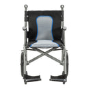 Drive Medical Silver Sport 1 Wheelchair with Full Arms and Swing away Removable Footrest
